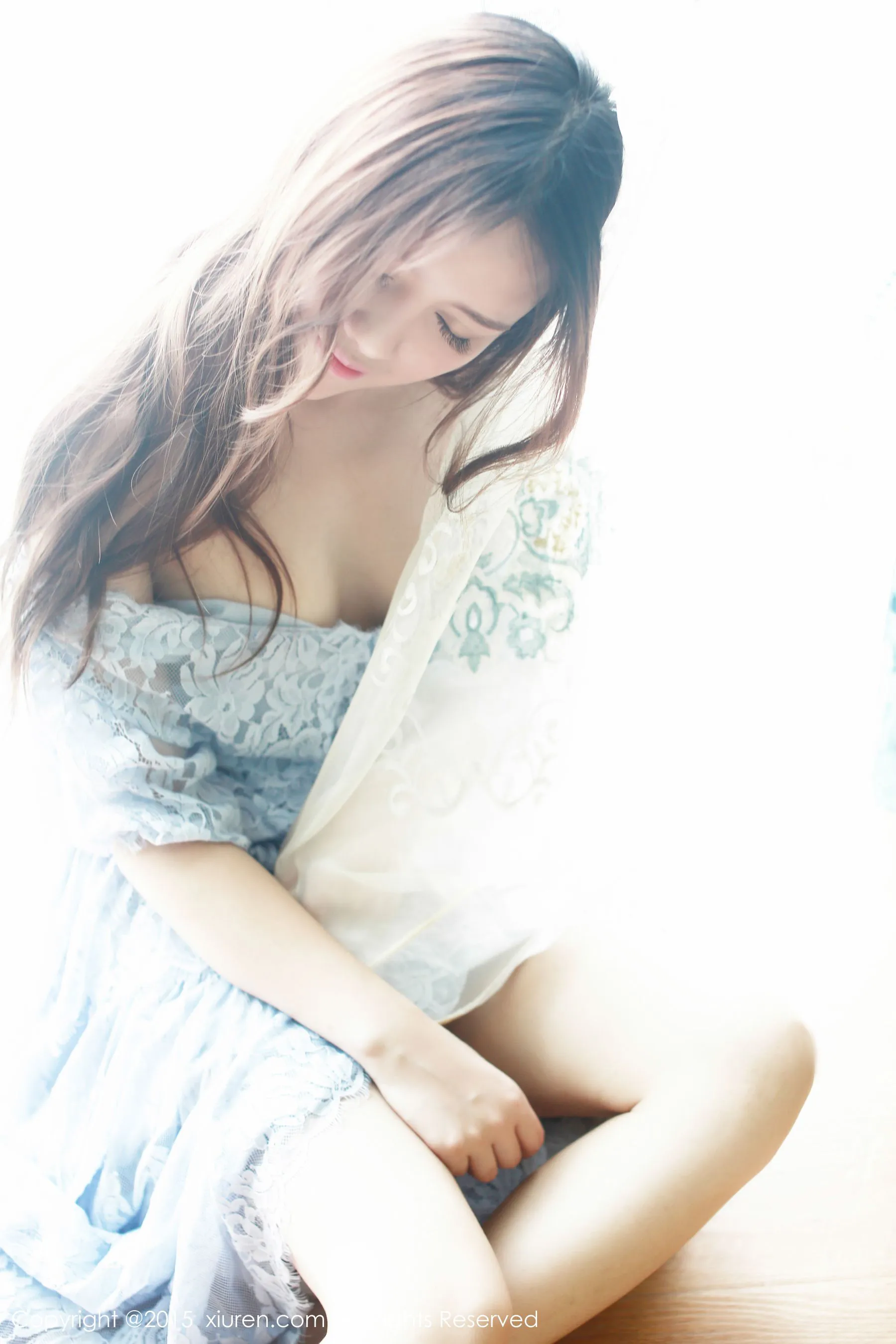 高溜MilkCat《清新+性感图片合辑》 秀人网 No.376第7张