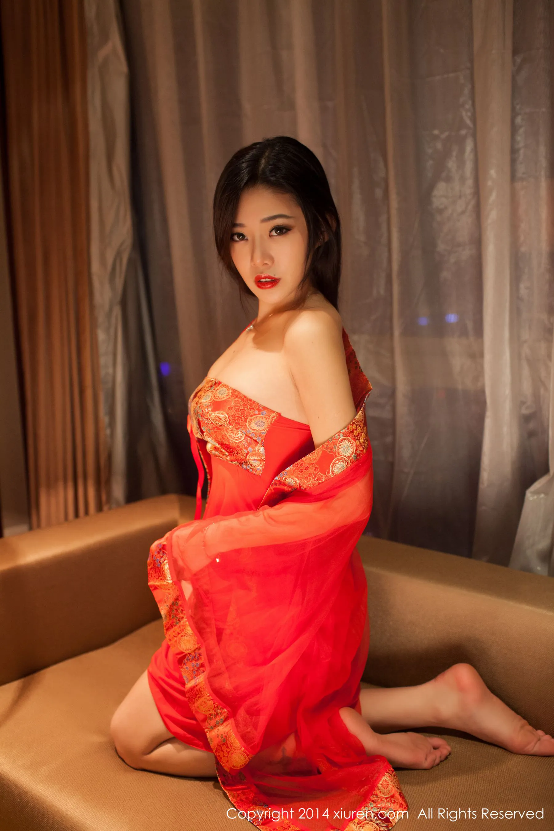  luvian本能《新春主题》 秀人网 No.097第1张