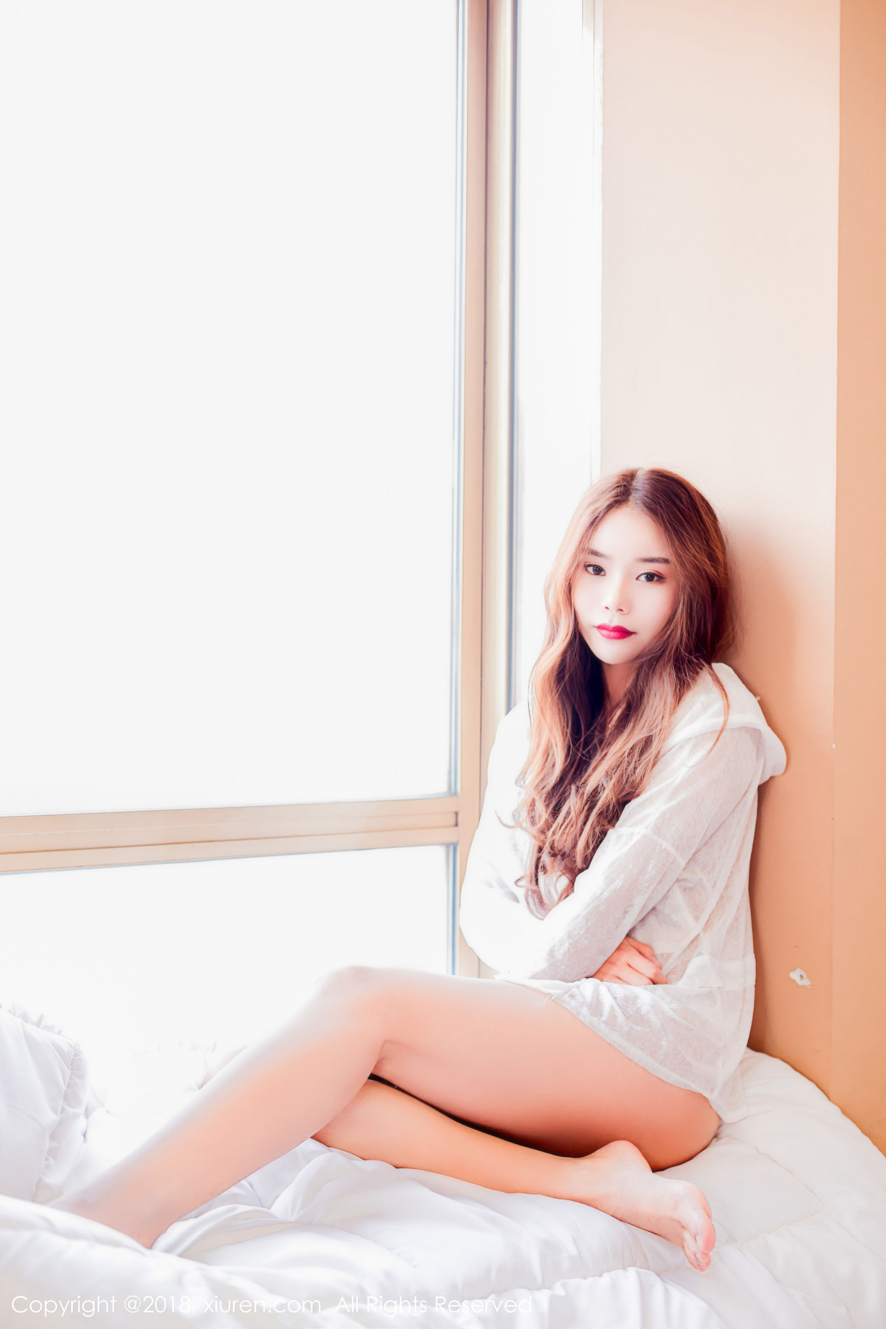  模特小曼miki《童颜巨乳甜美型妹子》 秀人网XIUREN No.972第7张