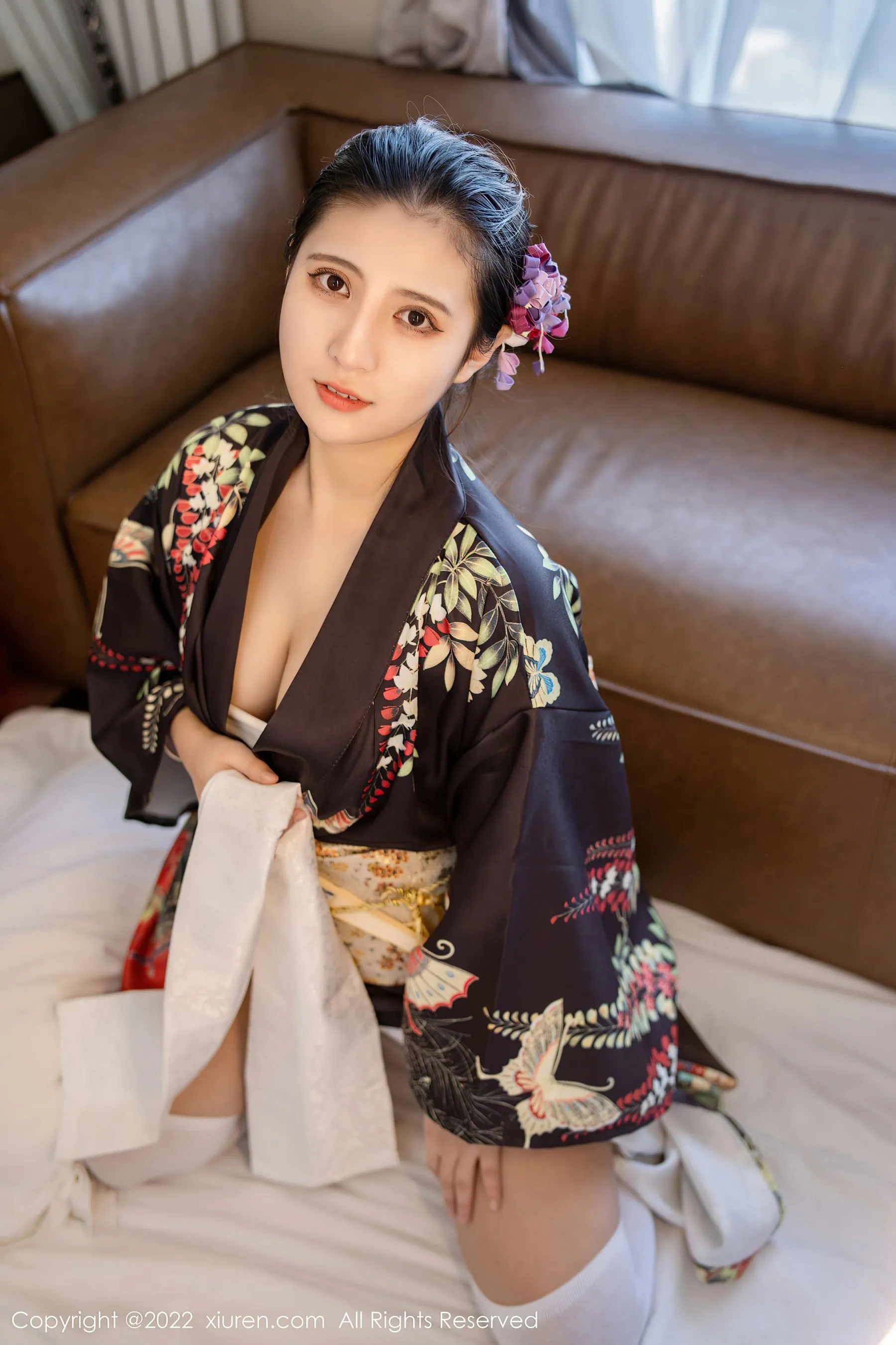  秀人网 No.5309 久久Aimee 和服美臀第20张