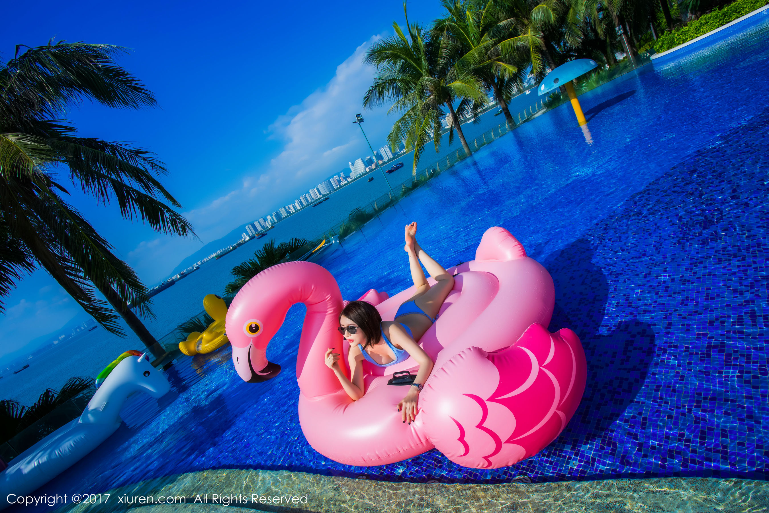  模特女神廿十《海南三亚》 秀人 NO.858第13张