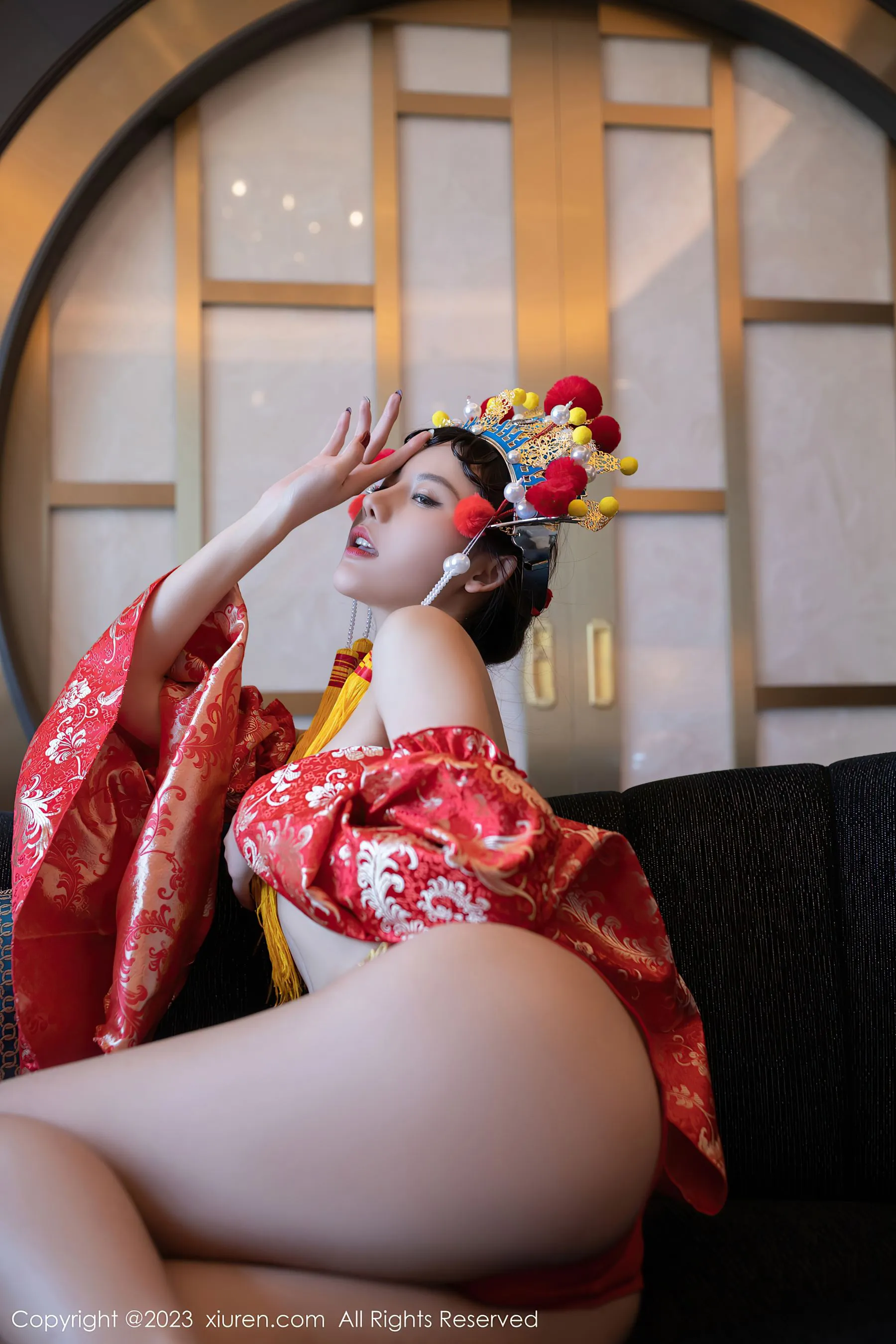 秀人网 No.6308 就是阿朱啊第2张