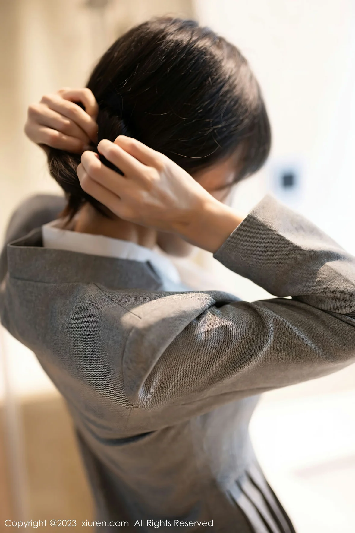  秀人网 No.7422 林星阑 OL职场安吉旅拍 [86P]第3张