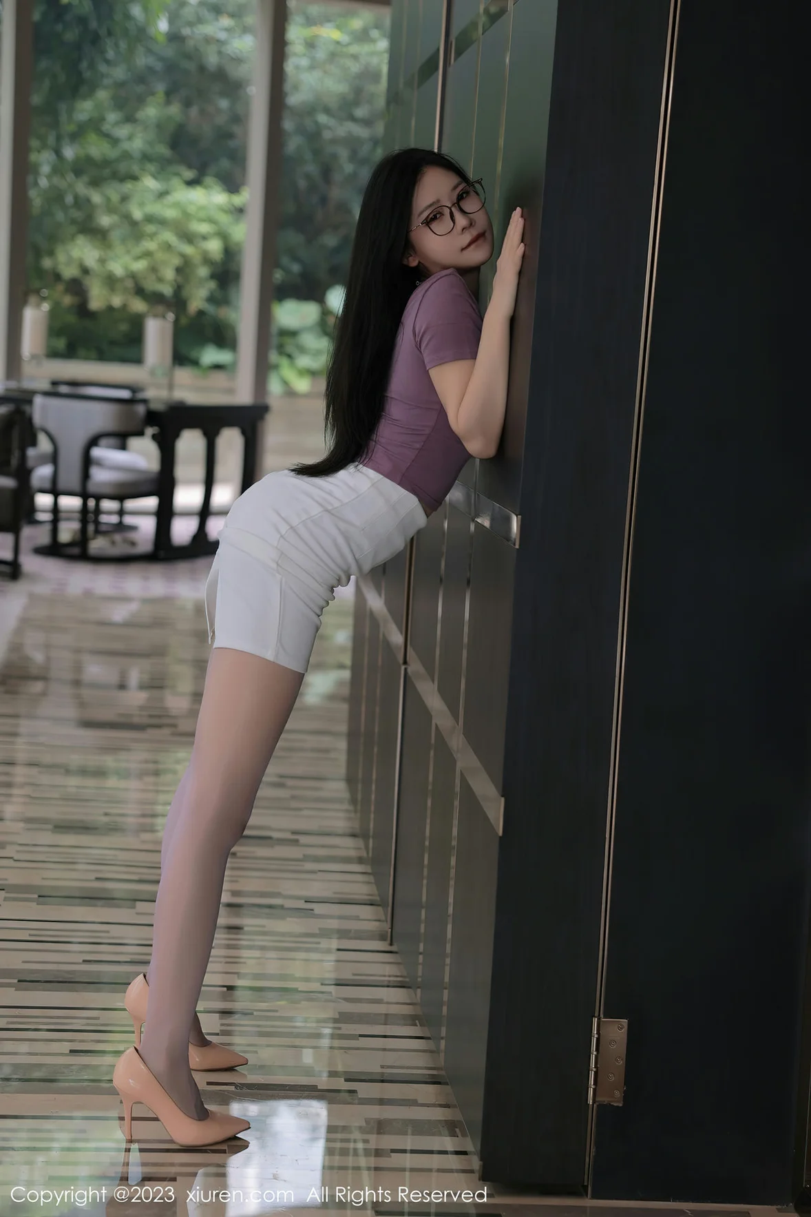  XiuRen 秀人 No.6865 尹甜甜 淡红色蕾丝内衣泰国旅拍 [86P]第14张