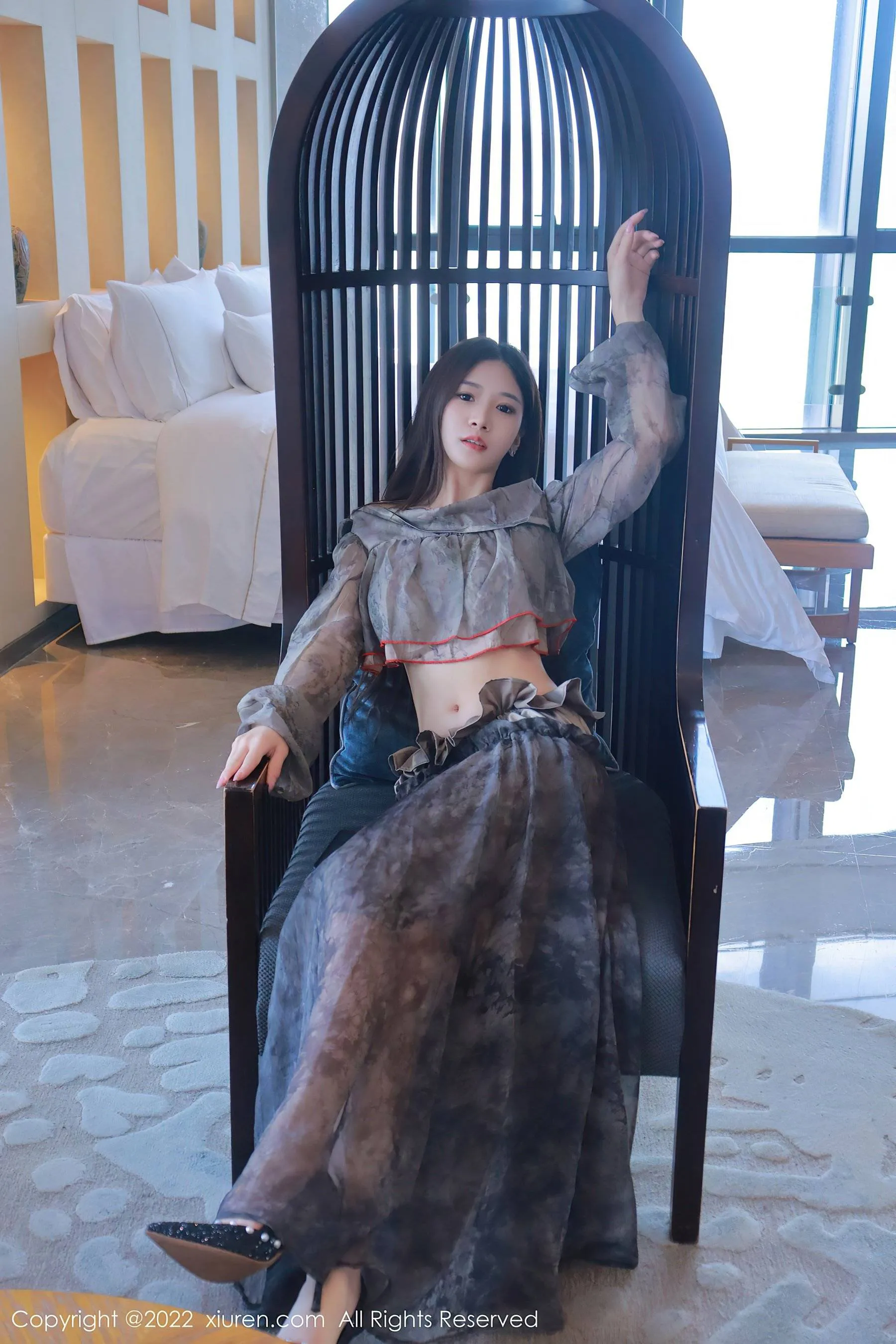  秀人网 No.5857 Hebe韩心雨第8张