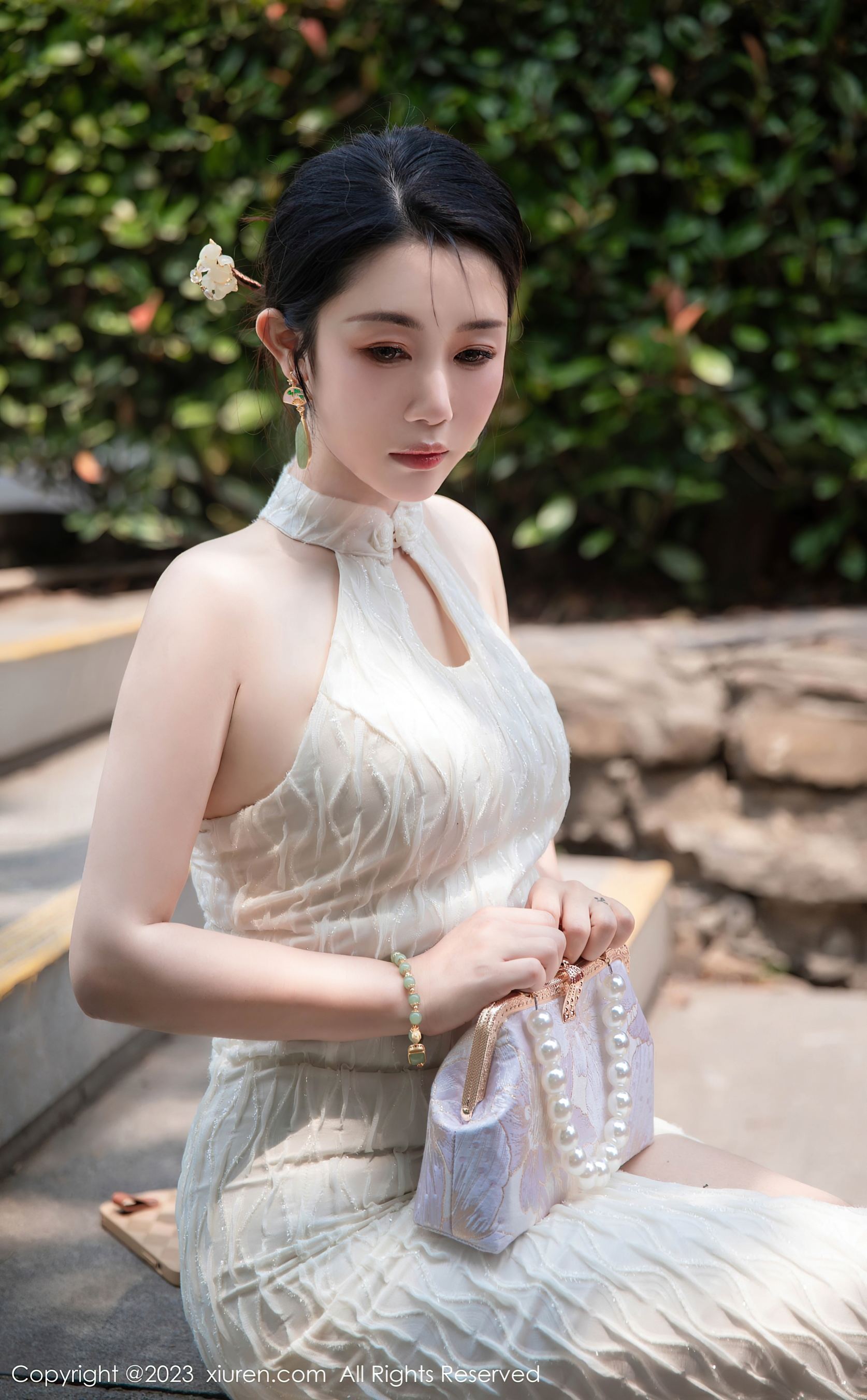 XiuRen 秀人 No.7435 严利娅Yuliya 旗袍美臀第21张