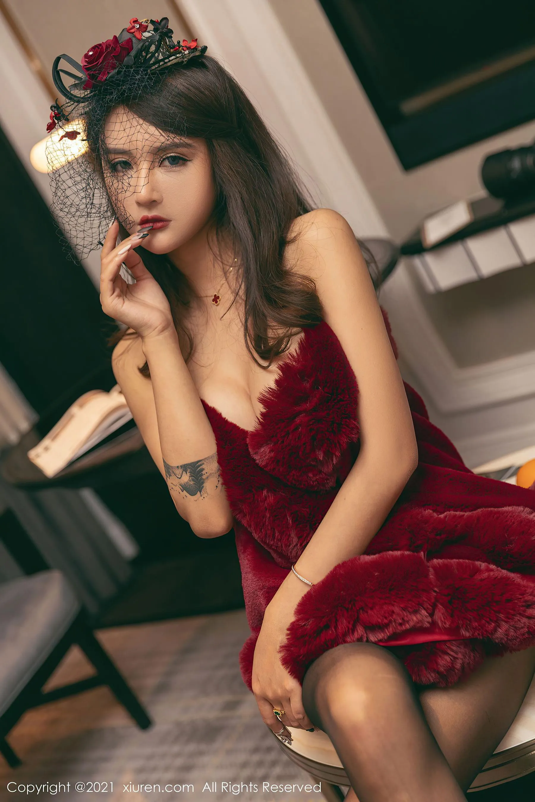  秀人 No.3548 Emily尹菲第12张