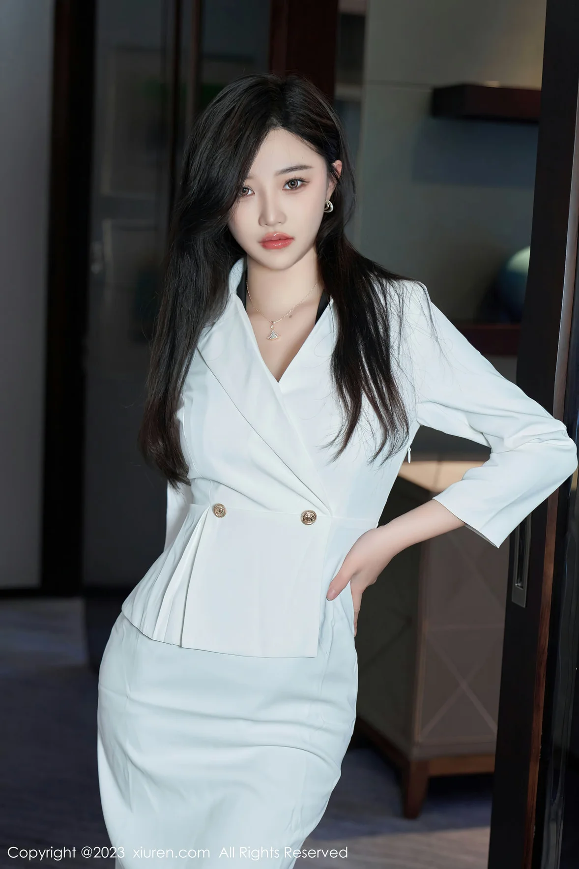  XiuRen 秀人 No.6900 妙可可Cheese 魅惑黑丝性感写真 [81P]第3张