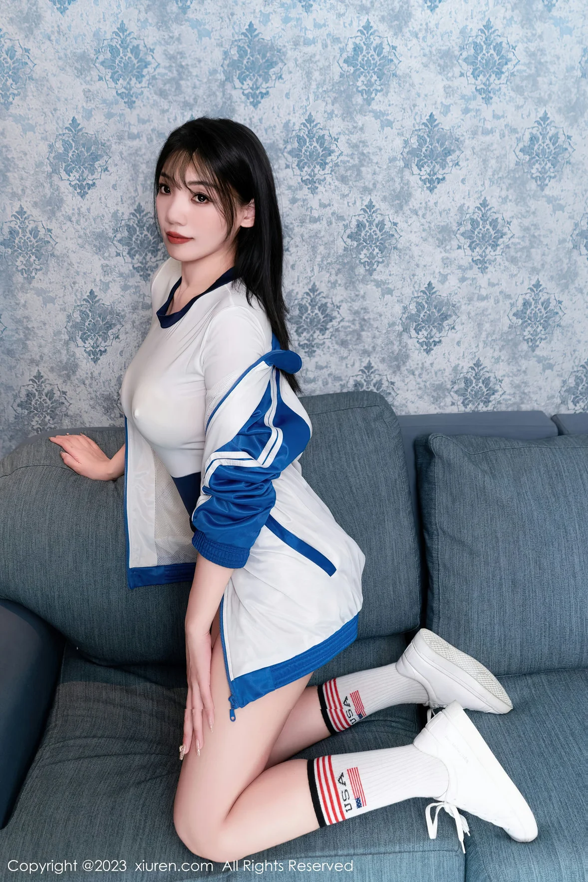  XiuRen 秀人 No.7106 小泡芙winna 窄边系列回归学生服 [60P]第5张