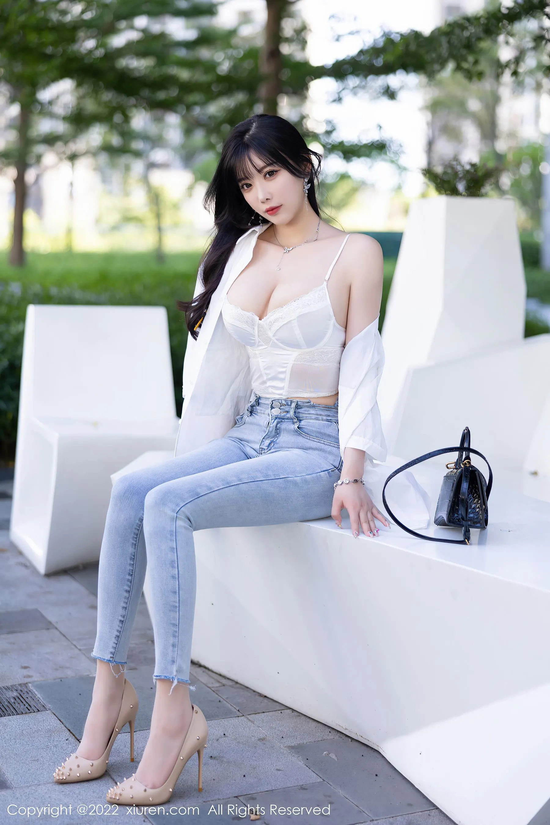  秀人网 No.5614 杨晨晨 牛仔裤美臀第18张