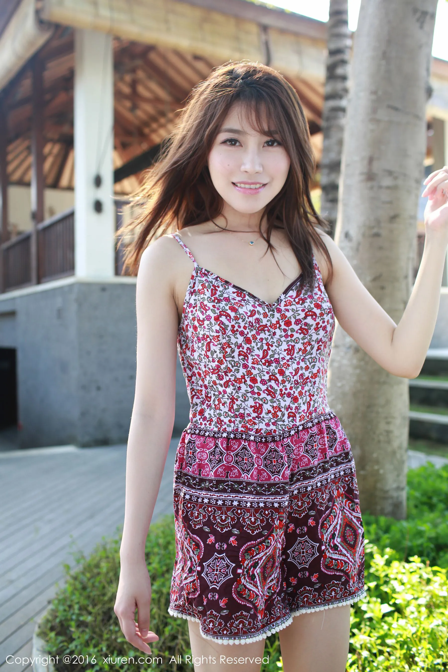 许诺Sabrina《巴厘岛旅拍》极品小清新外拍 秀人网 No.562第10张