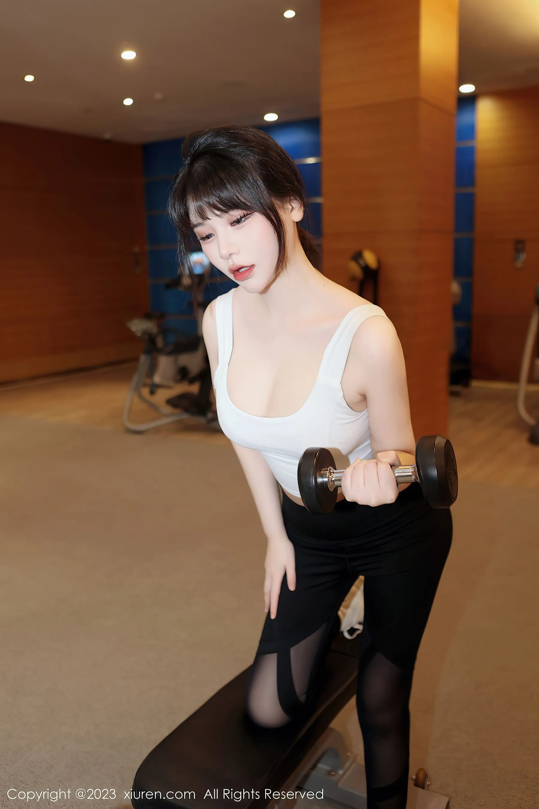 秀人网 No.6289 桃桃子_ 健身美腿第20张