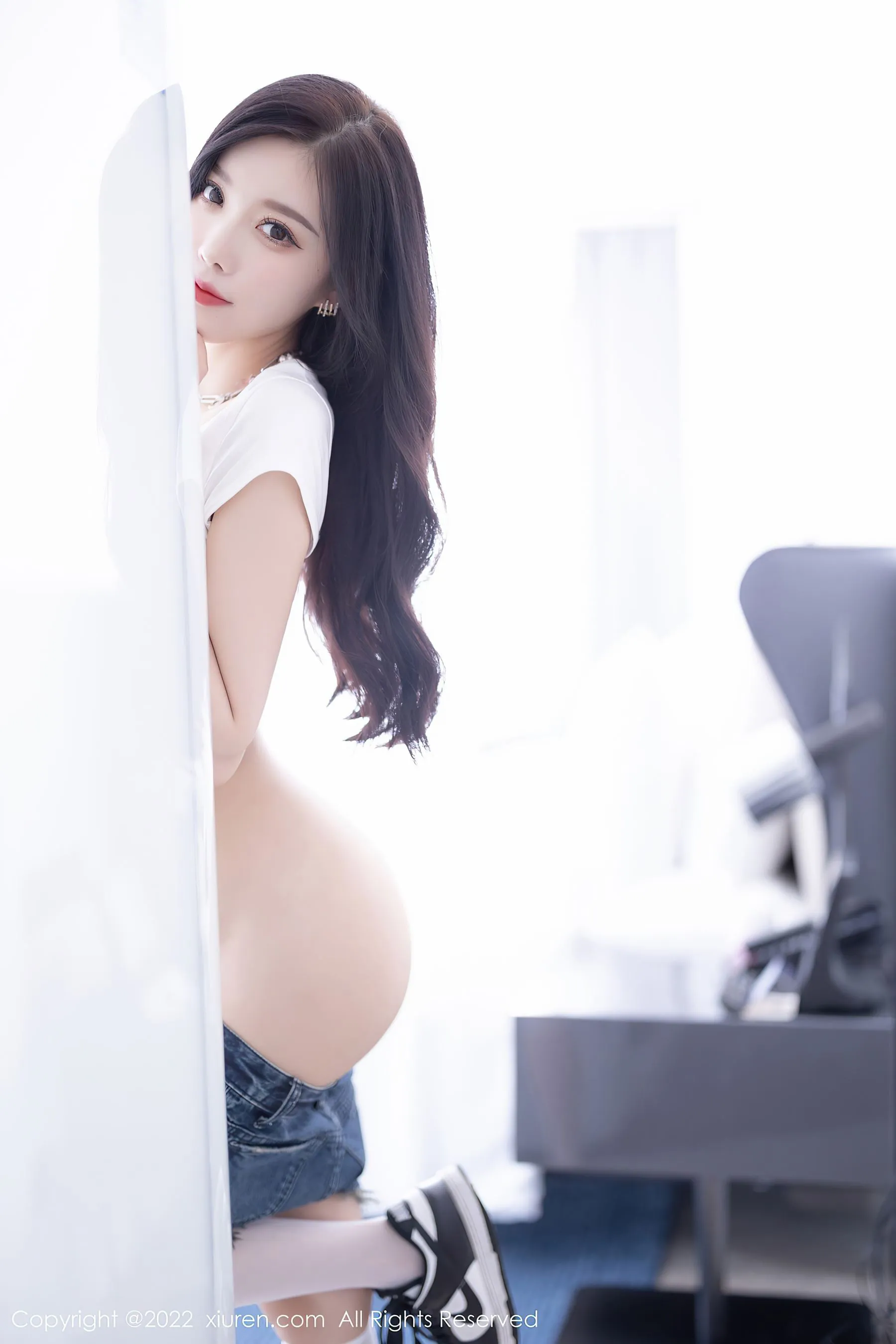  秀人网 No.5551 杨晨晨Yome 牛仔裤美臀第12张