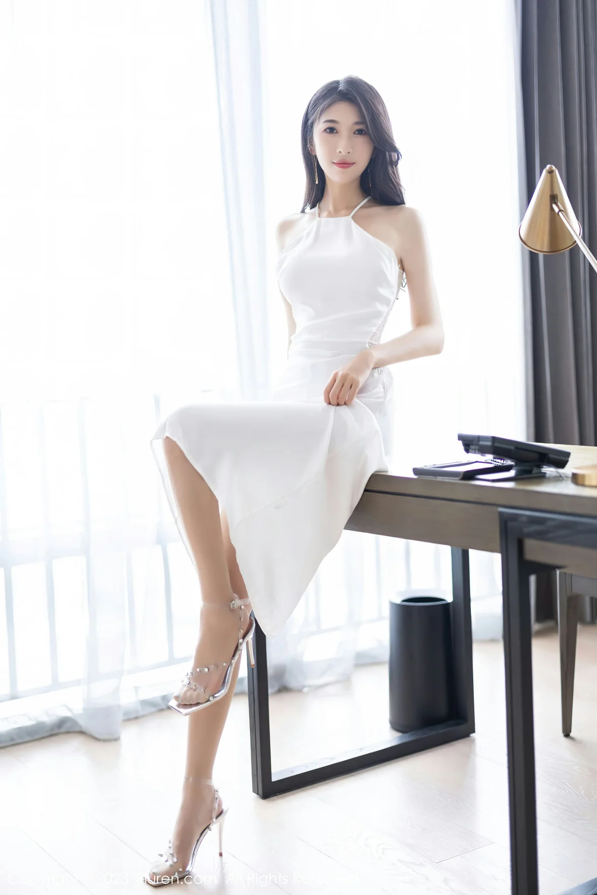  XiuRen 秀人 No.6817 林乐一 网状链式内衣性感写真 [83P]第4张