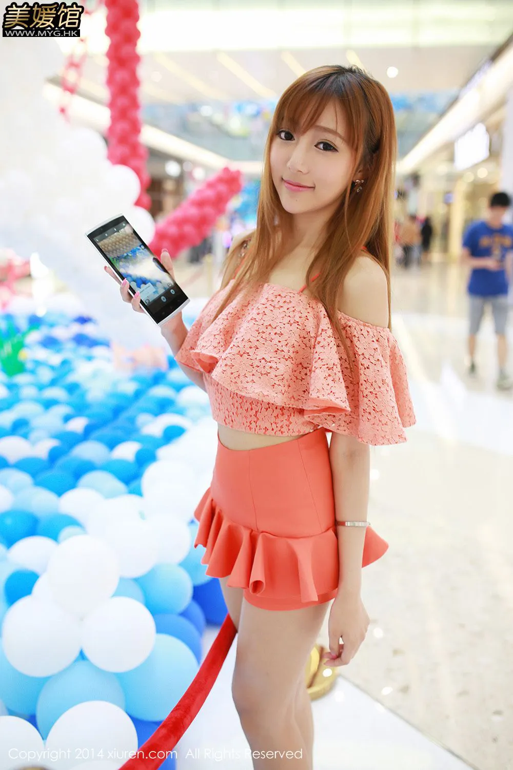 王馨瑤Yanni《驰为数码宣传片》 秀人网 No.135第3张