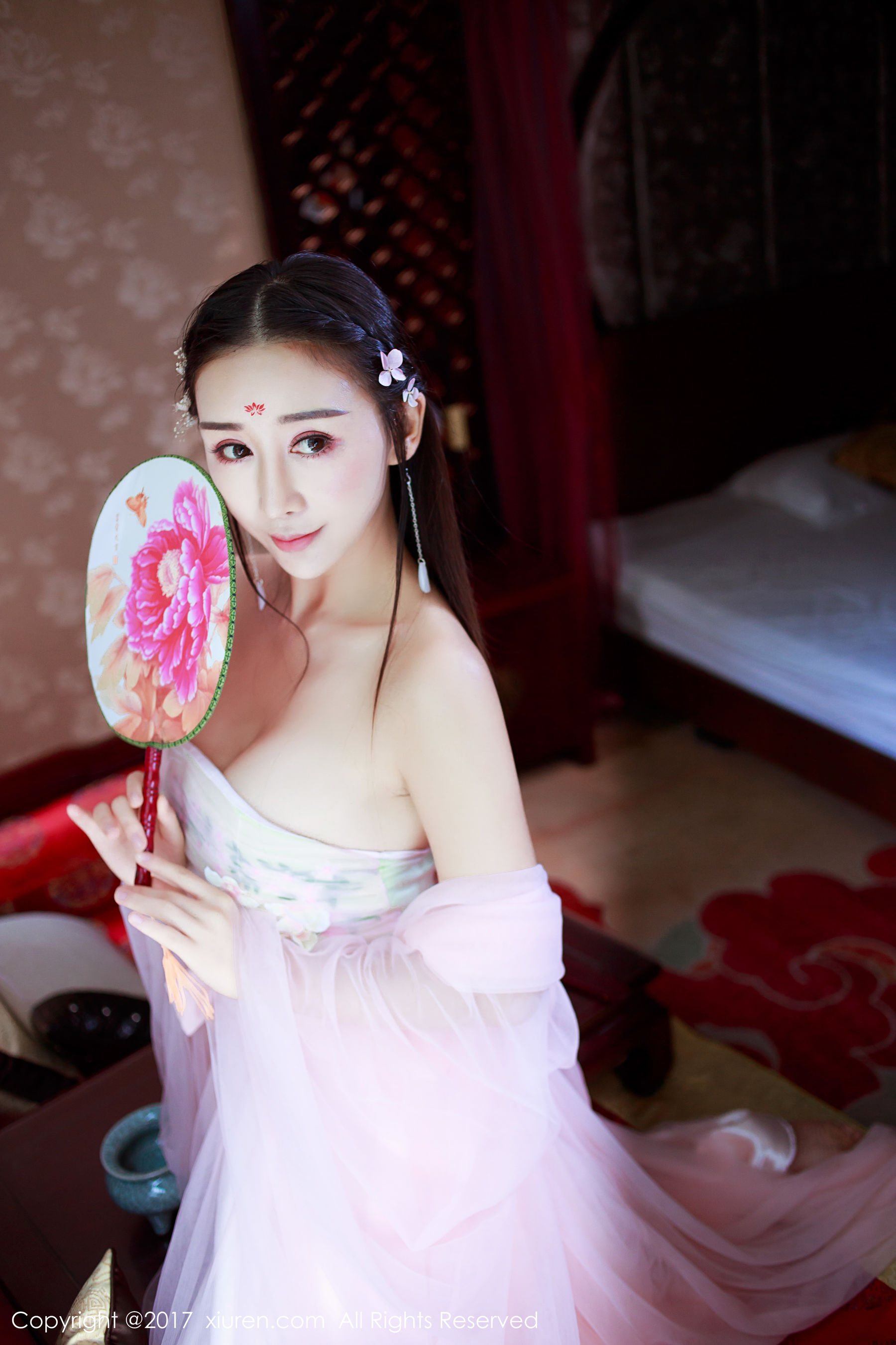  邹晶晶女王《古装女神》 秀人网XIUREN No.804第1张