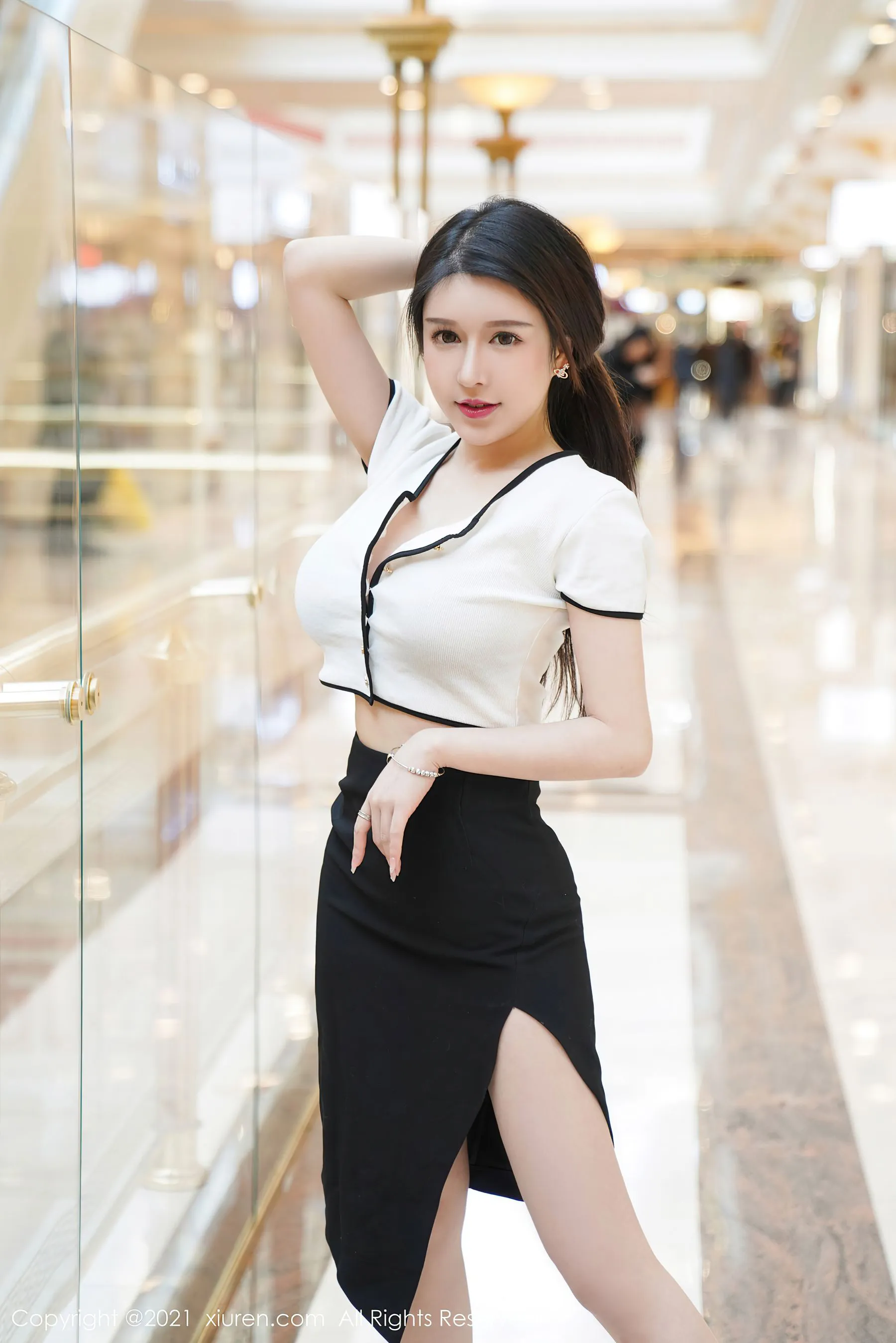 秀人 No.3023 玉兔miki第3张