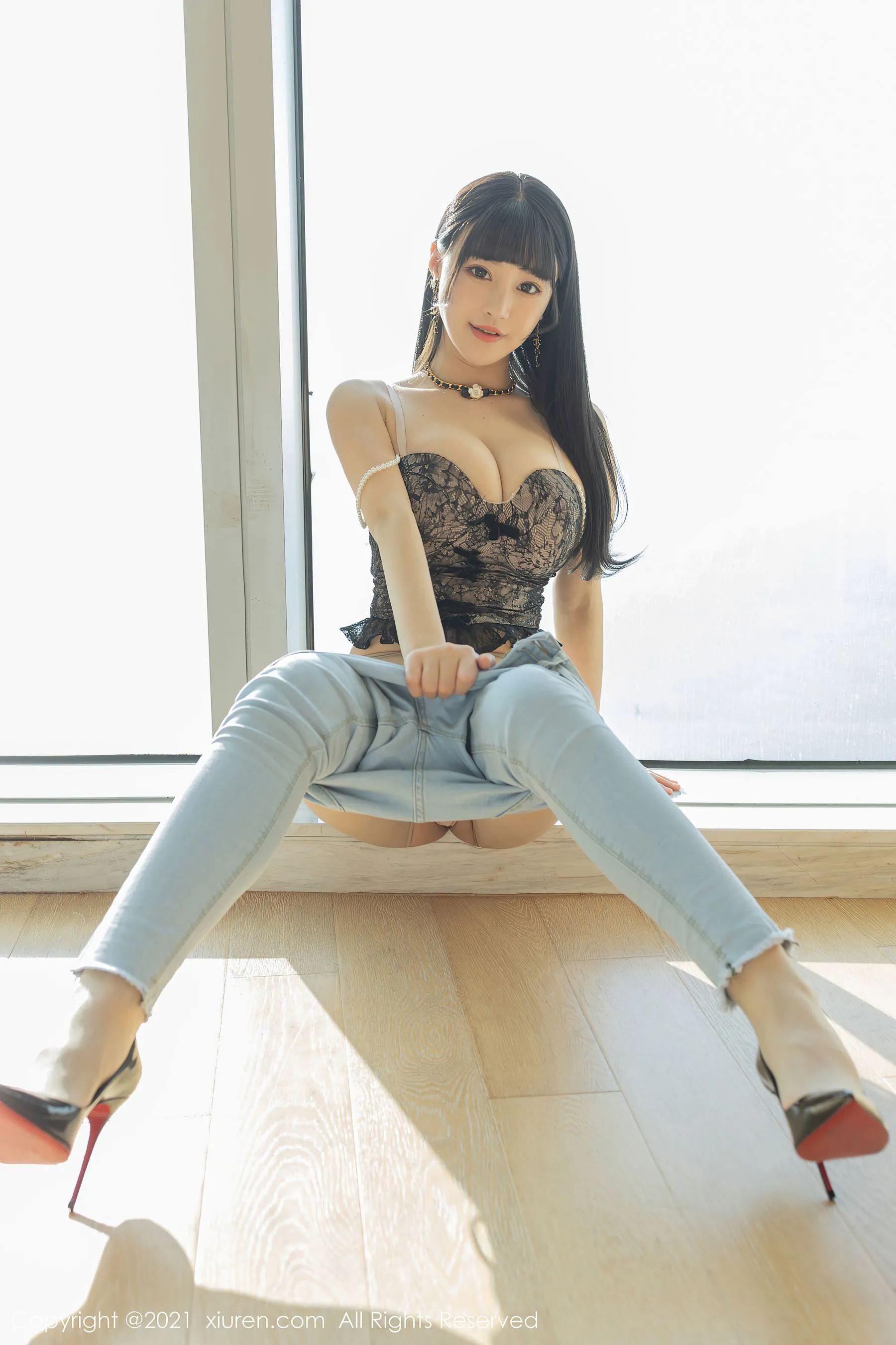  秀人 No.3047 朱可儿Flower第6张