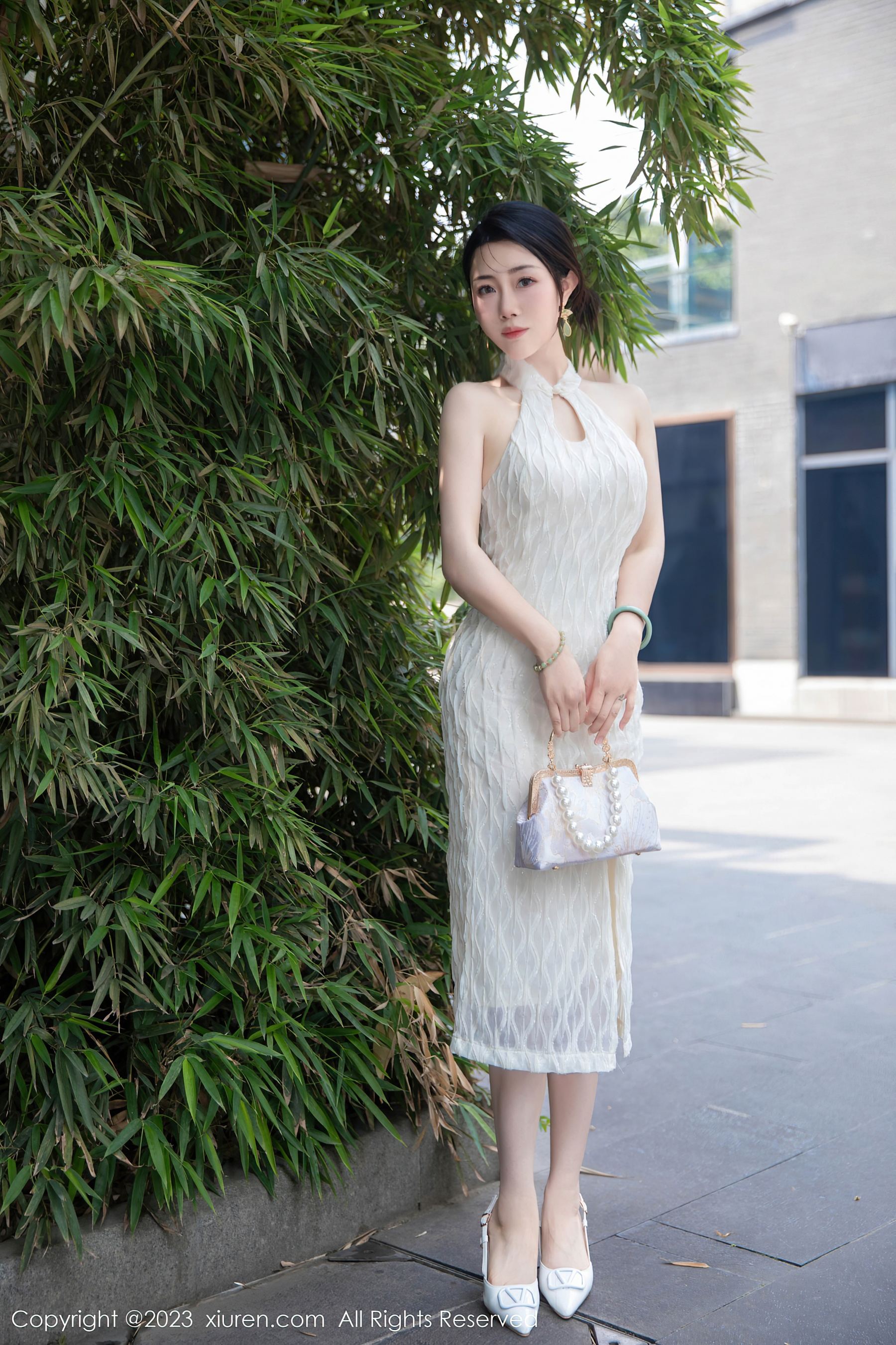 XiuRen 秀人 No.7435 严利娅Yuliya 旗袍美臀第13张