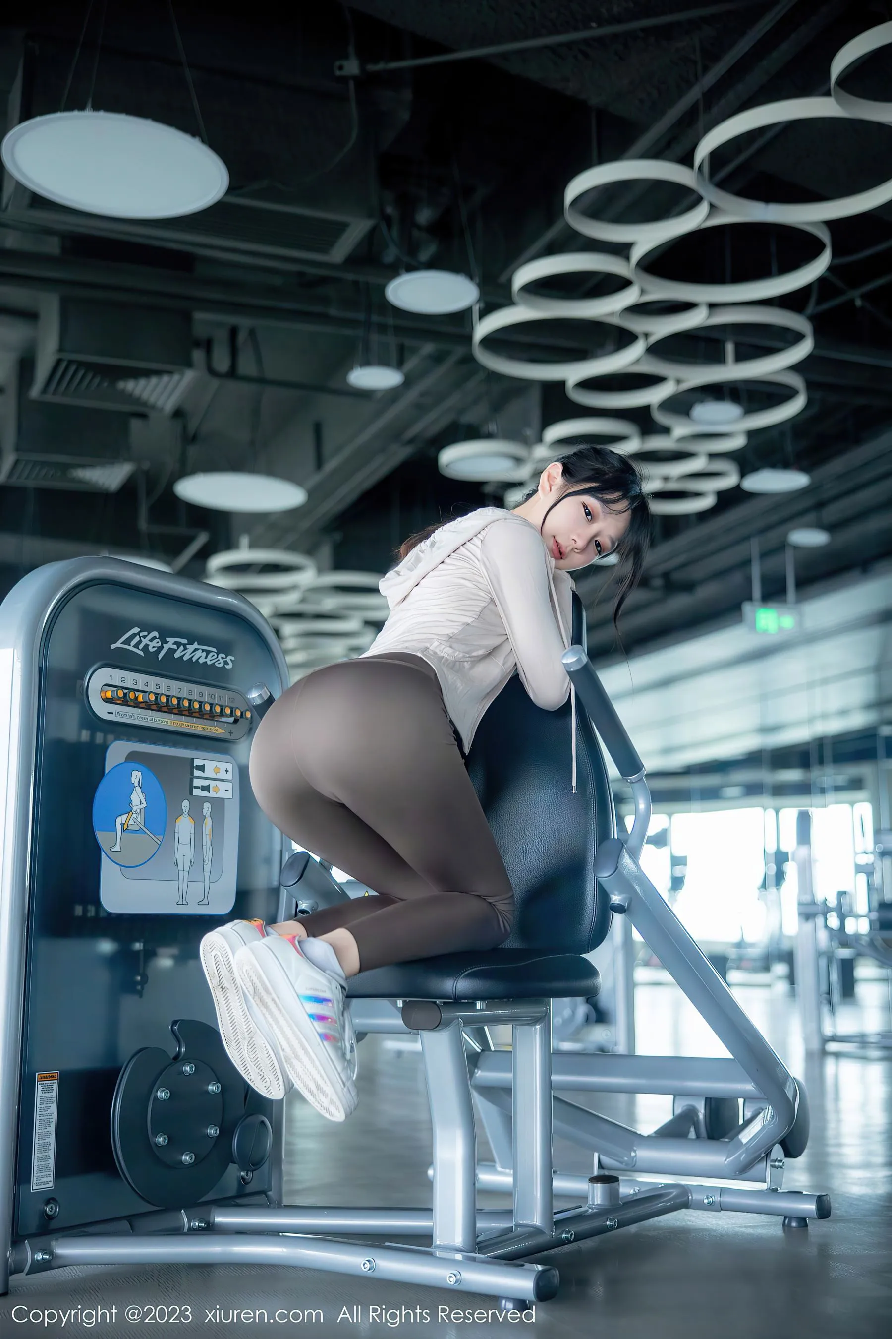  秀人网 No.6683 幼幼 健身美腿第9张