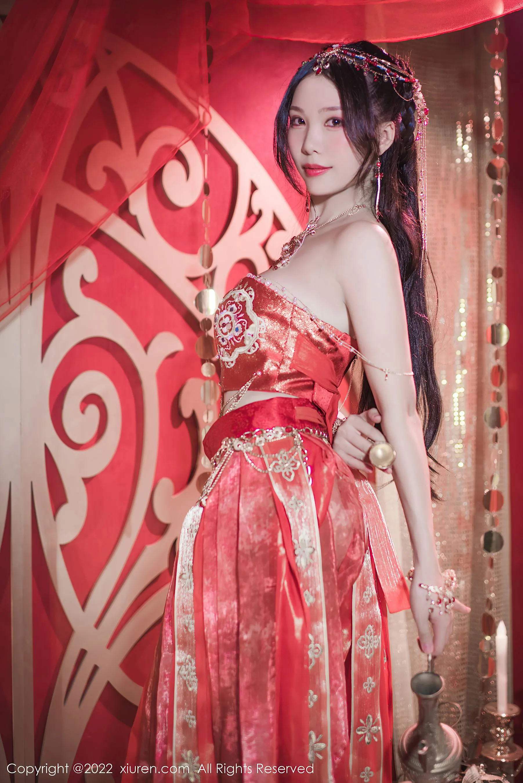  秀人网 No.5699 利世 舞娘美腿第4张