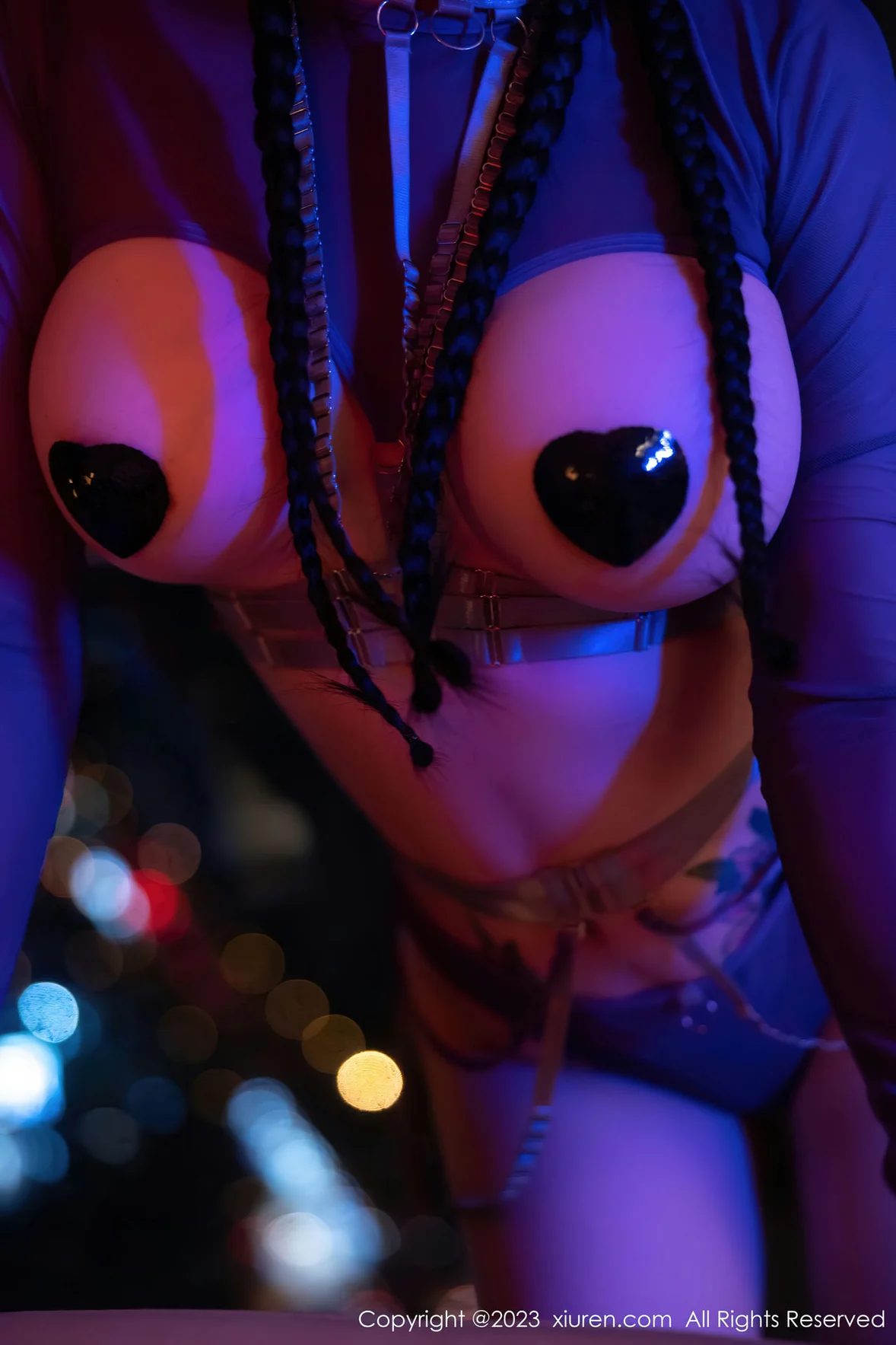  秀人网 No.7383 田冰冰 薄纱情趣性感写真 [62P]第6张