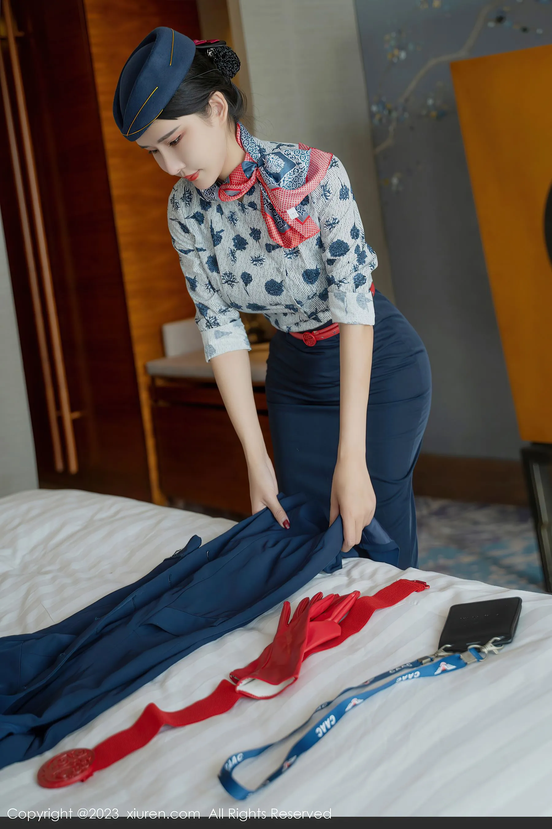 秀人网 No.6445 夏沫沫tifa第14张