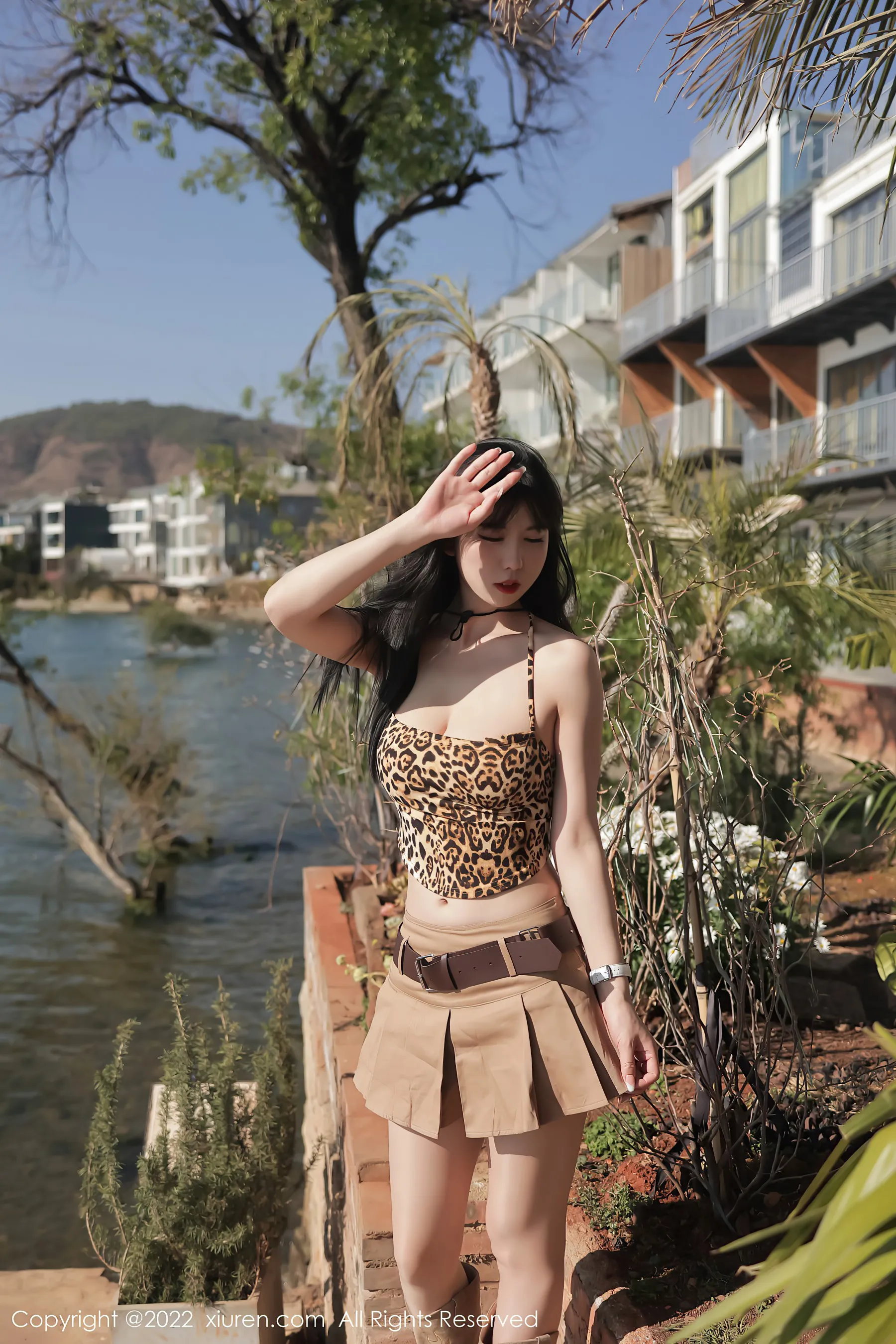  秀人网 No.4715 李雅柔 大理旅拍第4张