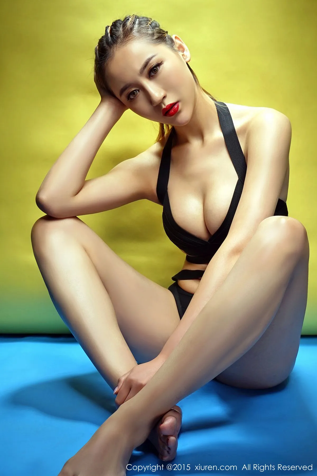 晗大大Via《大胆全露演绎》 秀人网 No.349第3张