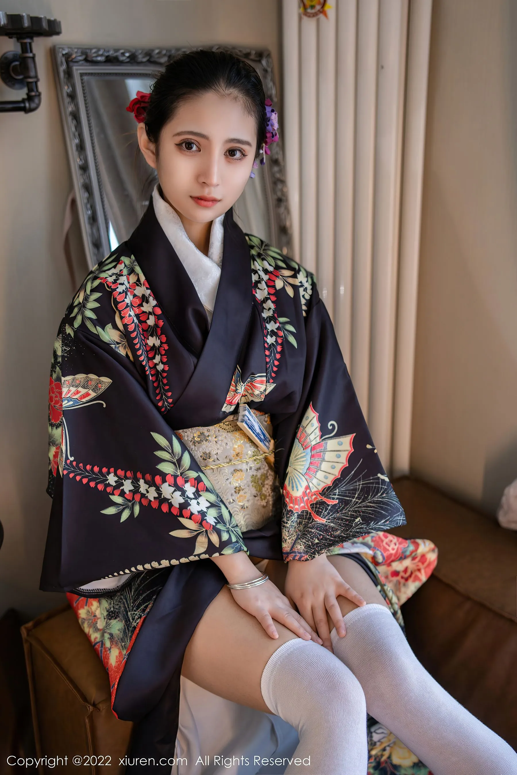  秀人网 No.5309 久久Aimee 和服美臀第17张