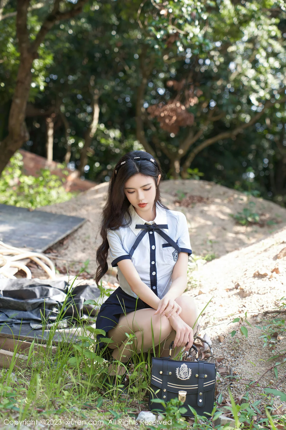  XiuRen 秀人 No.7028 浅浅Danny 性感Jk户外写真 [96P]第4张