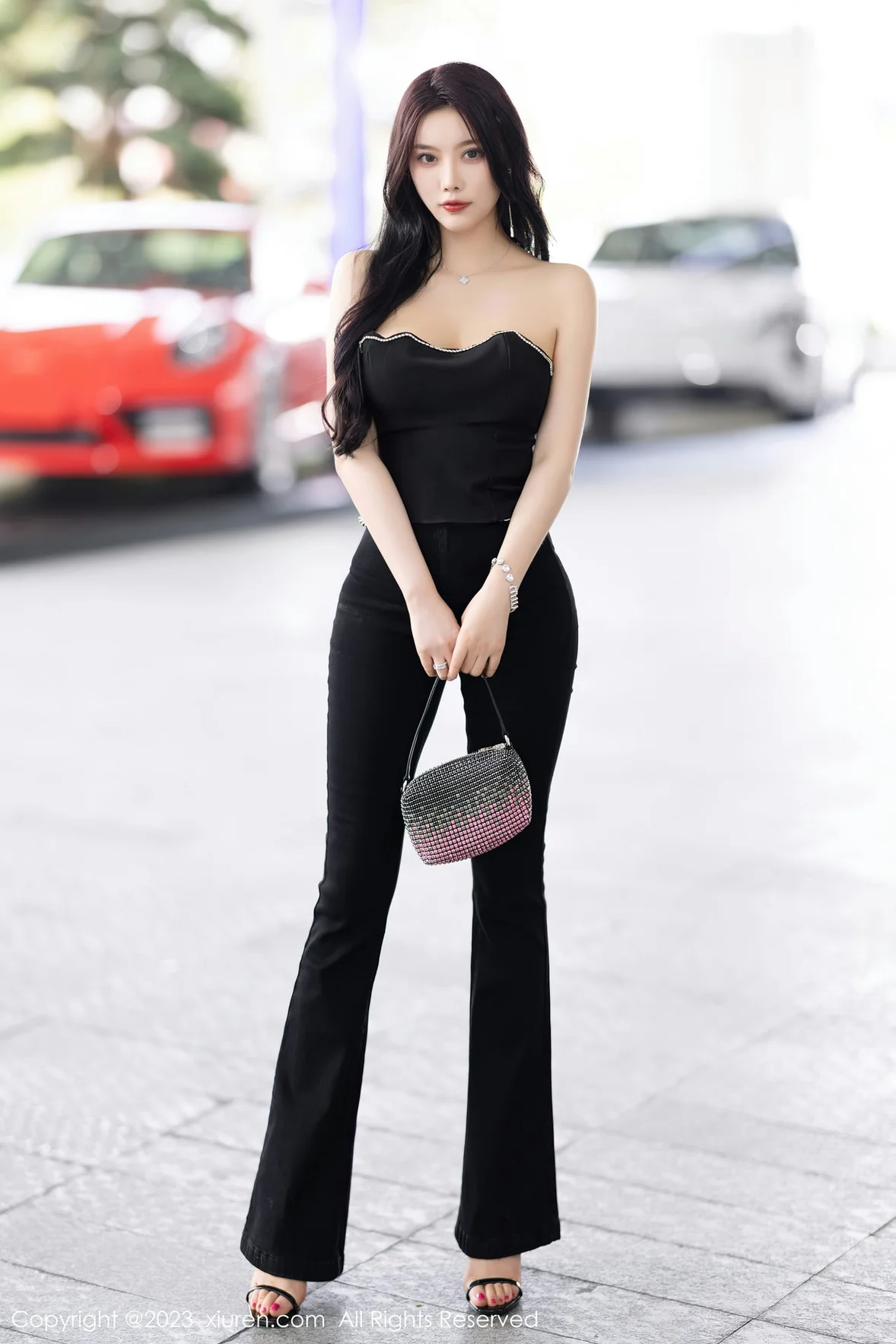  XiuRen 秀人 No.6866 杨晨晨Yome 轻透蕾丝连体衣海南岛旅拍 [91P]第1张