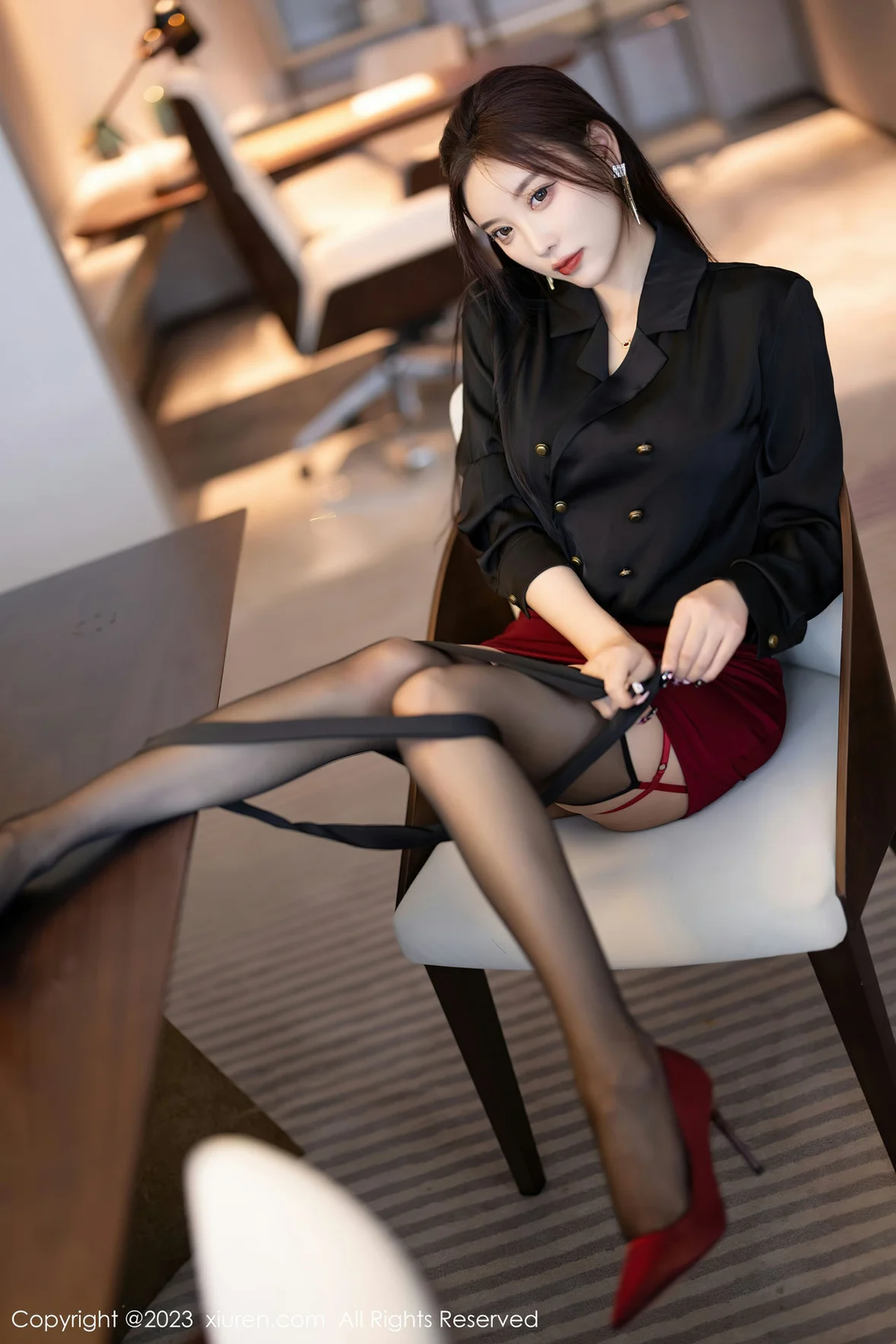  XiuRen 秀人 No.7062 杨晨晨Yome 蕾丝边内衣性感写真 [82P]第9张