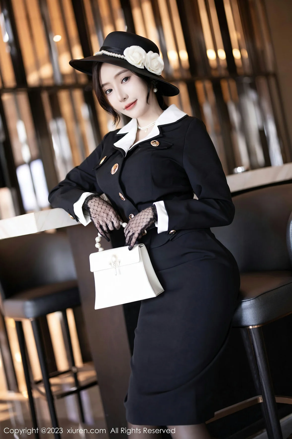  XiuRen 秀人 No.7048 王馨瑶yanni 气质高跟黑丝 [82P]第3张