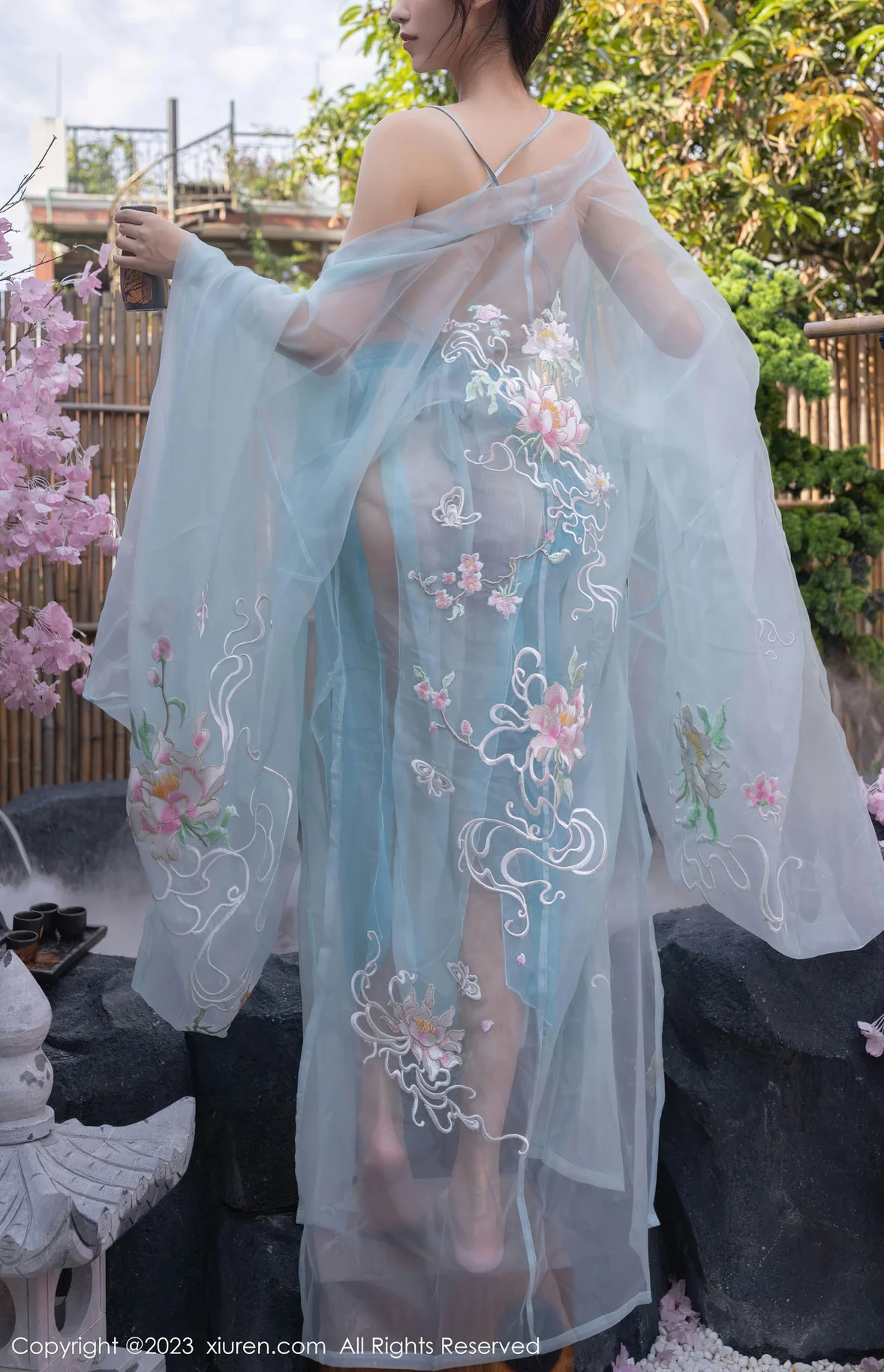  XiuRen 秀人 No.6991 利世 浅蓝色古装 [75P]第2张