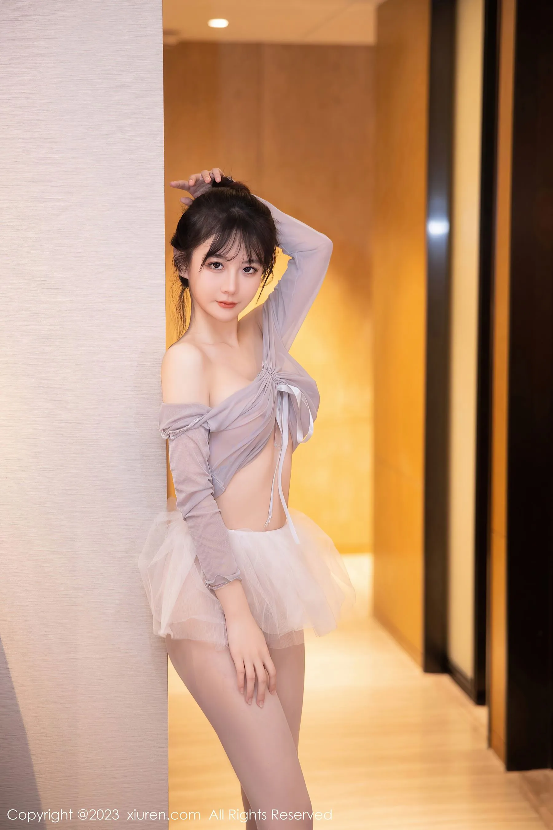  秀人网 No.6592 谢小蒽 丝袜美腿第8张