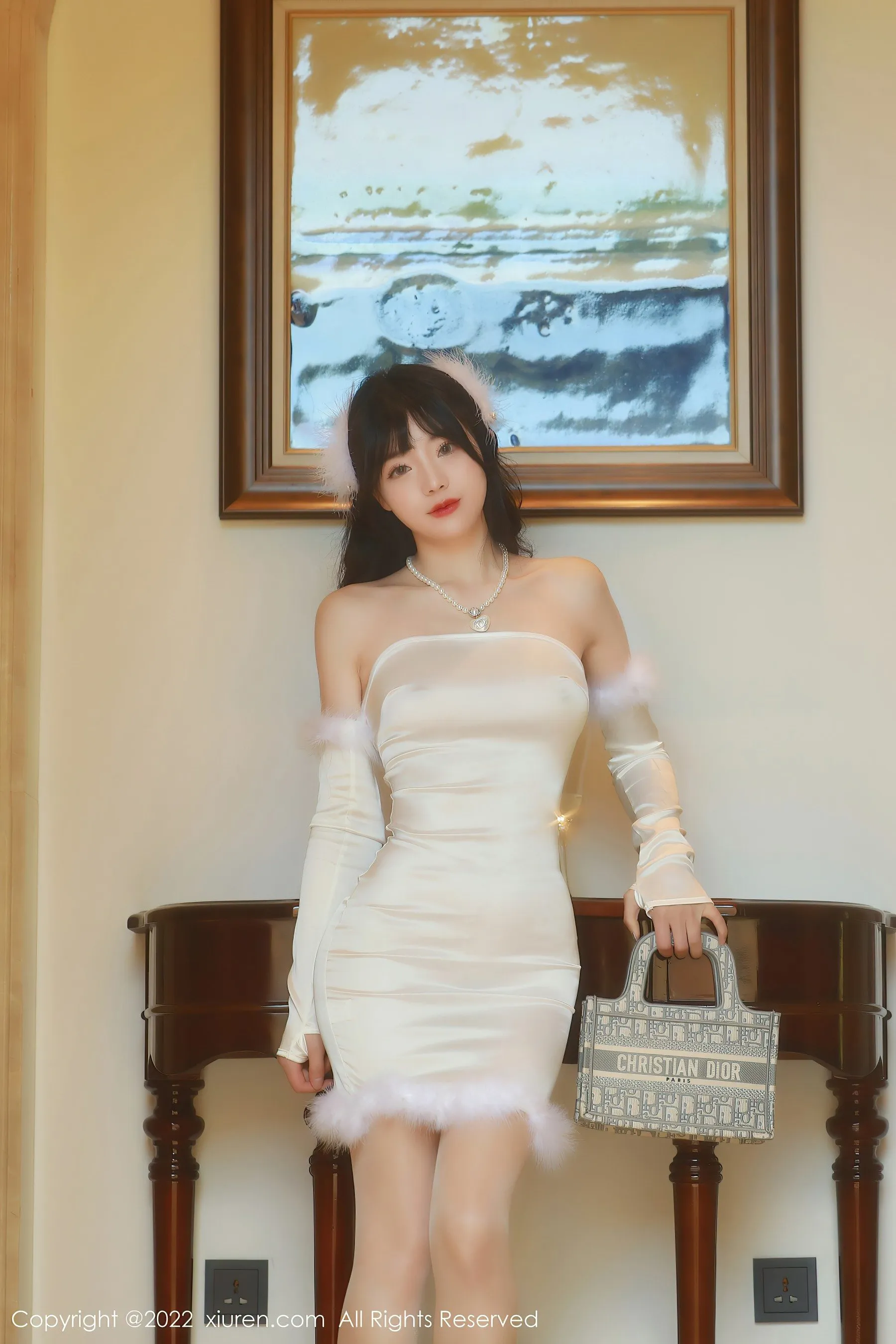  秀人网 No.4645 佘贝拉Bella 连衣短裙嫩模海南岛旅拍