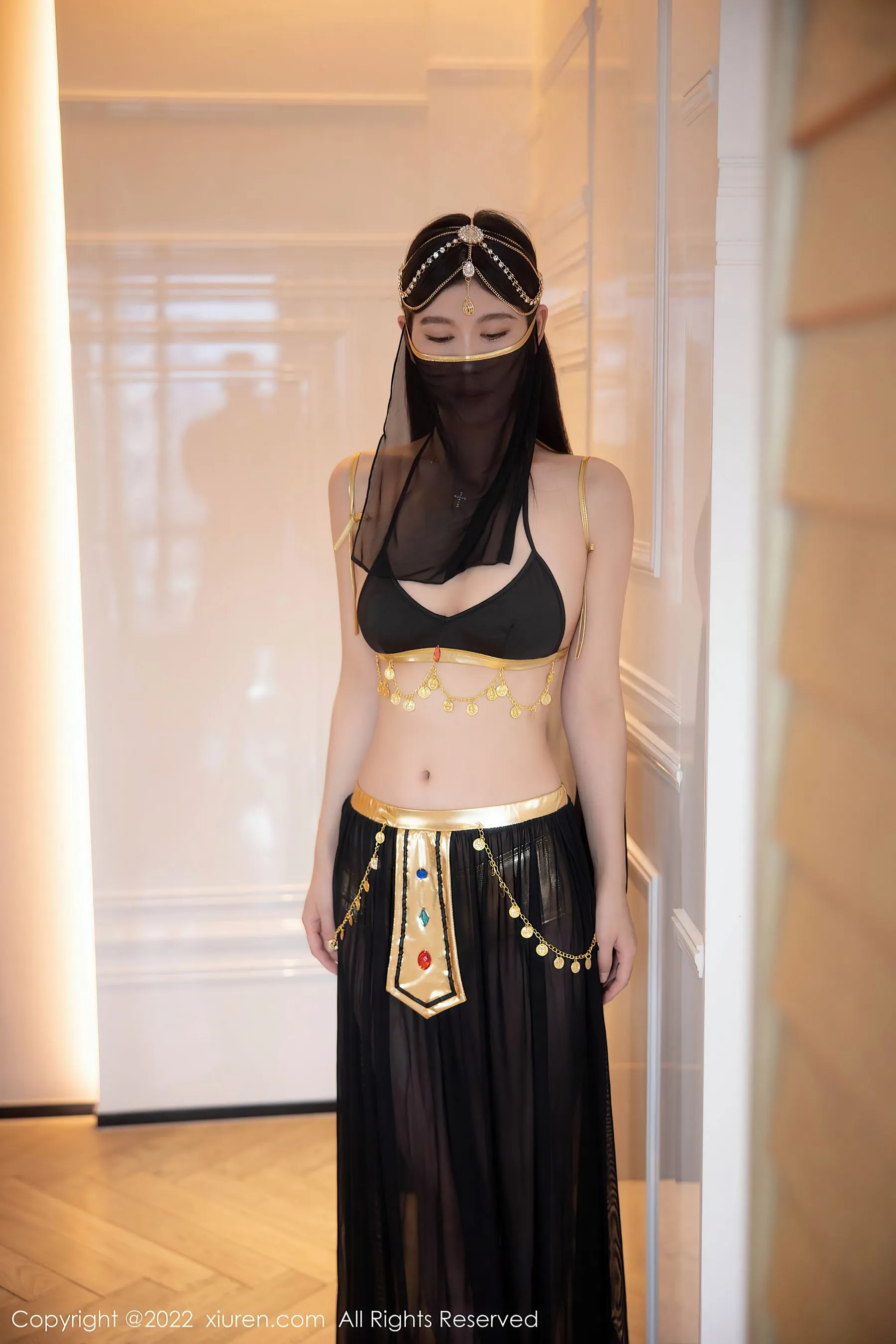  秀人网 No.5849 李雅柔182CM 西域风情