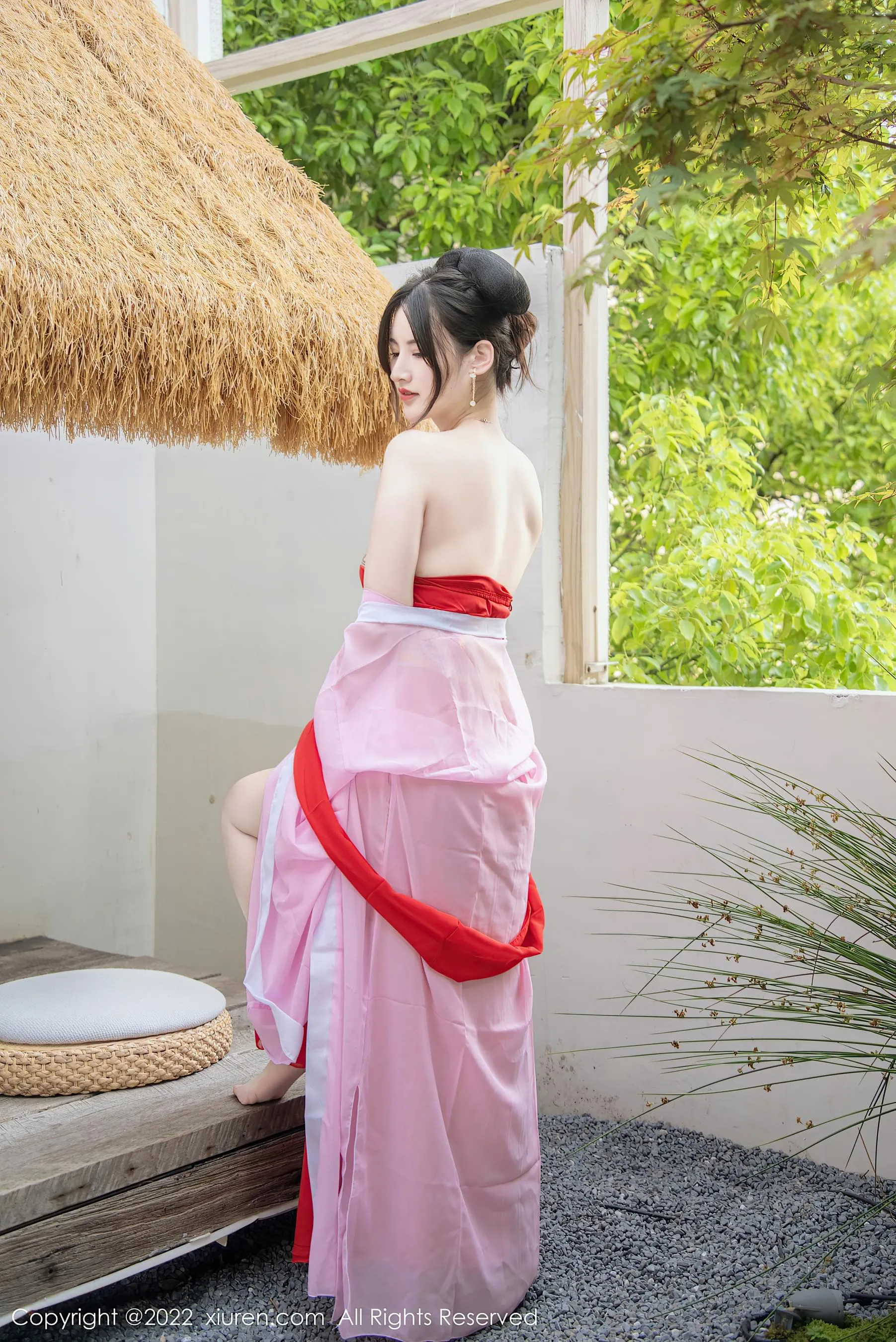  秀人网 No.5141 诗诗kiki 古装美臀