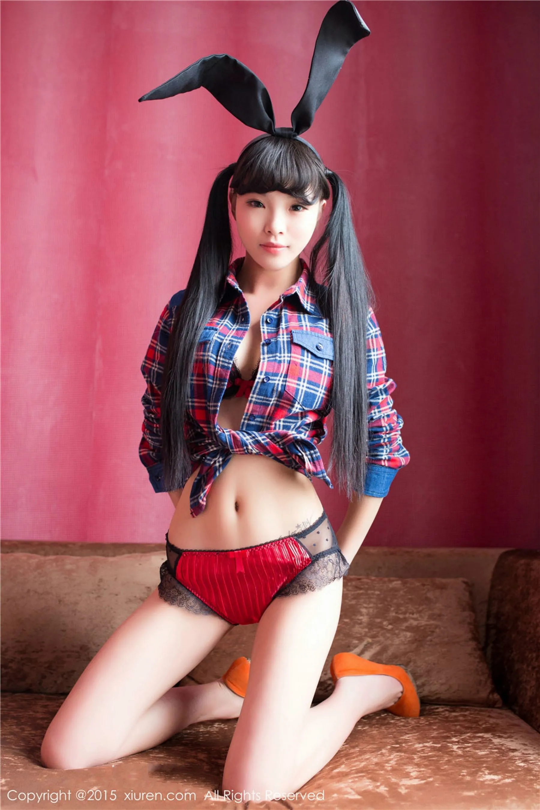  CyberJelly霜爷《制服诱惑》 秀人网 No.309