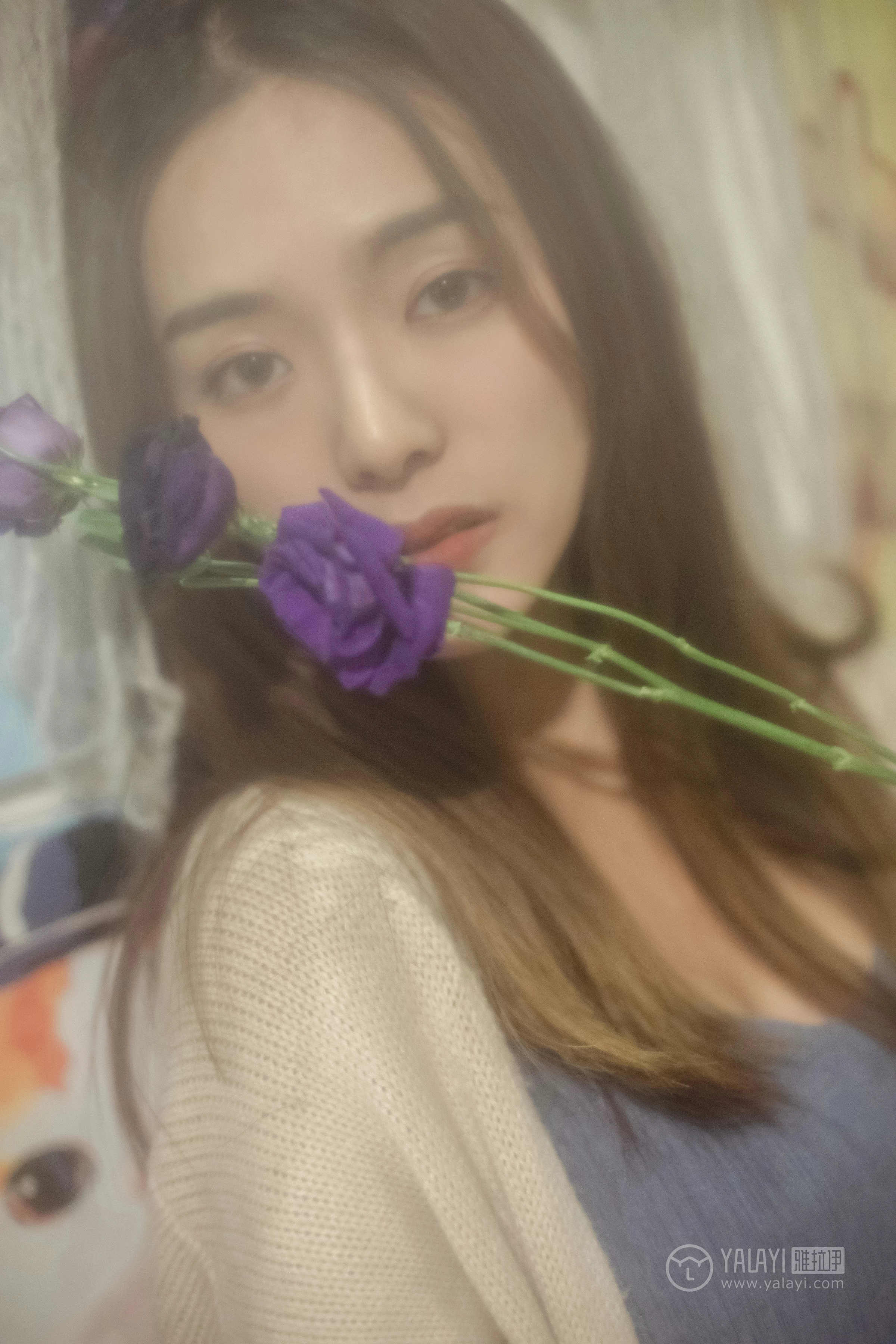 [YALAYI雅拉伊]No.175 不如和我虚度时光 白日梦 米色外套加灰色吊带连衣裙性感私房写真集第13张