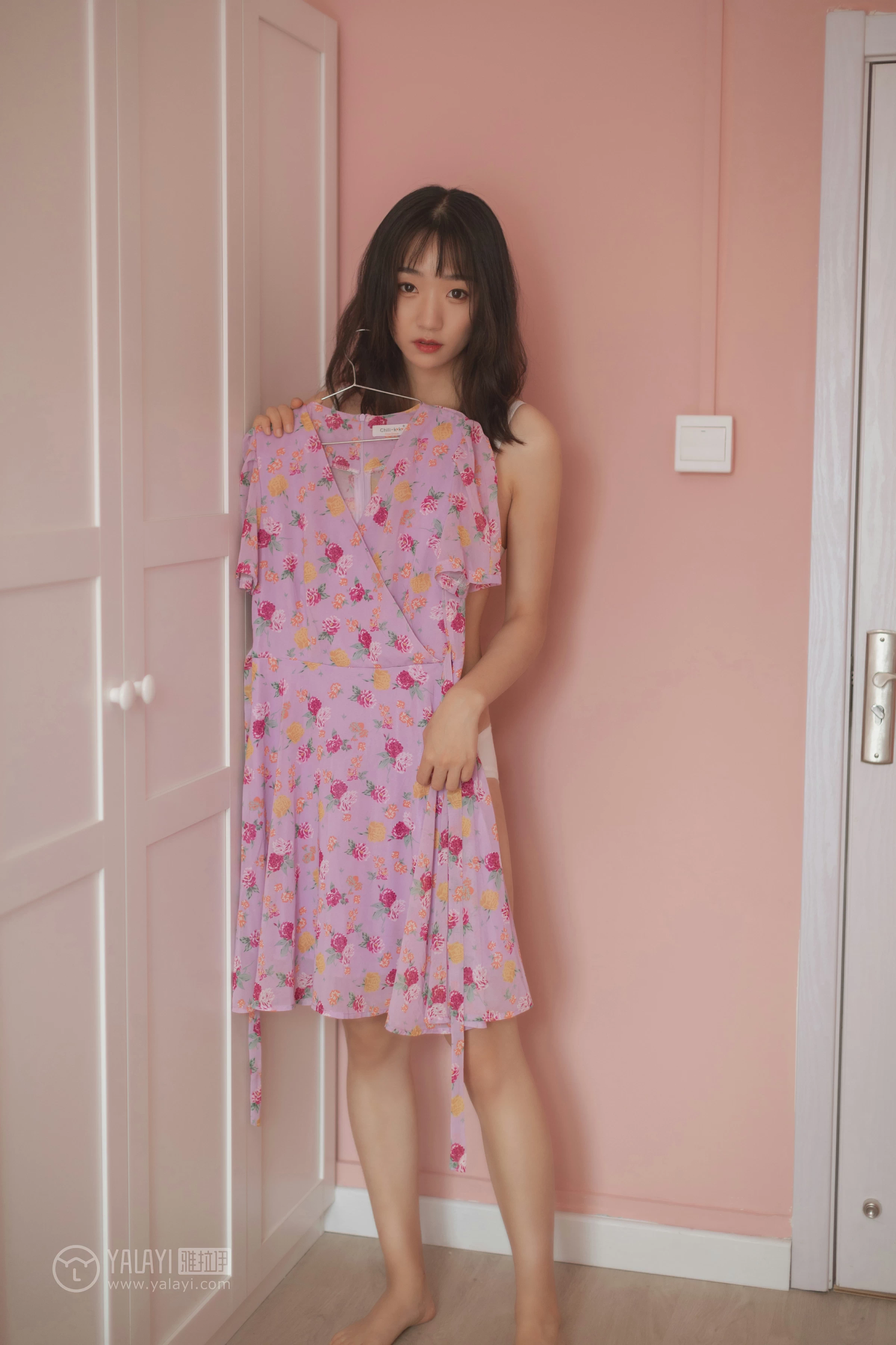 [YALAYI雅拉伊]No.326 和你 念念 白色情趣蕾丝内衣性感私房写真集第12张