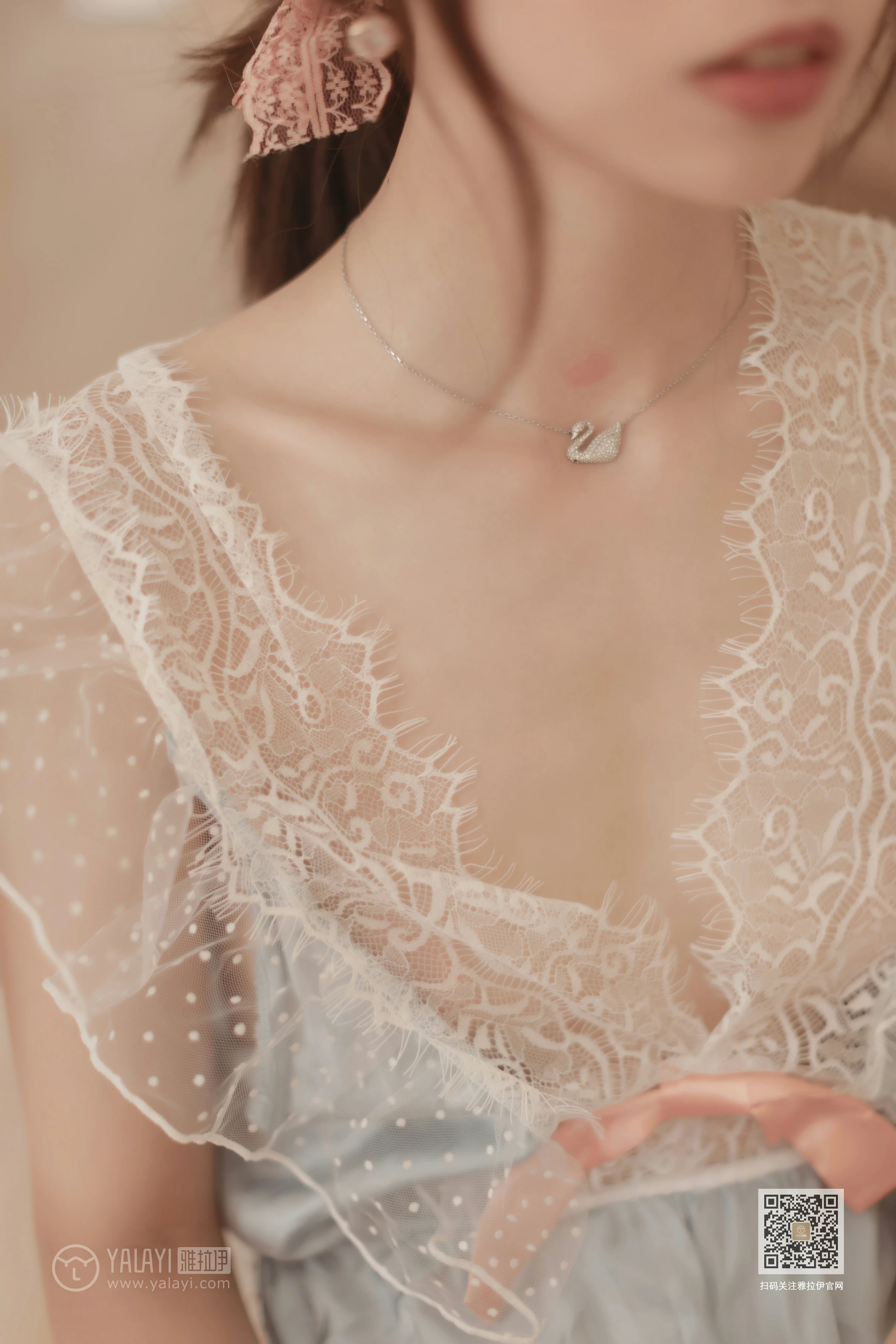 [YALAYI雅拉伊]Vol.443 佳人有约 佳佳 透视情趣内衣性感私房写真集第16张