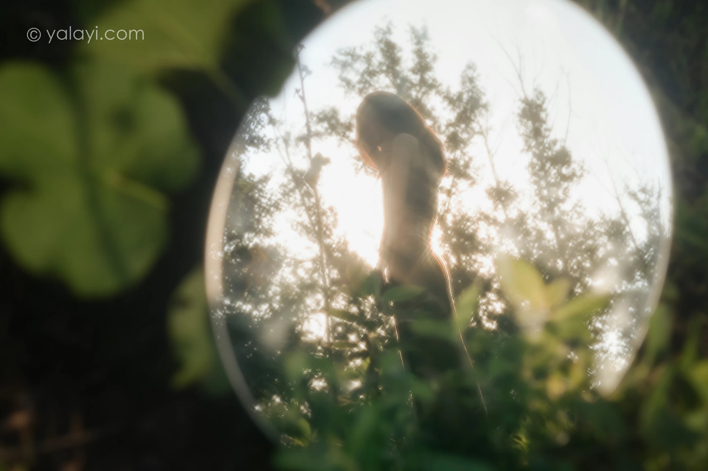 [YALAYI雅拉伊]NO.691 《梦境》 佳佳 橙色性感小背心加短裙私房写真第11张