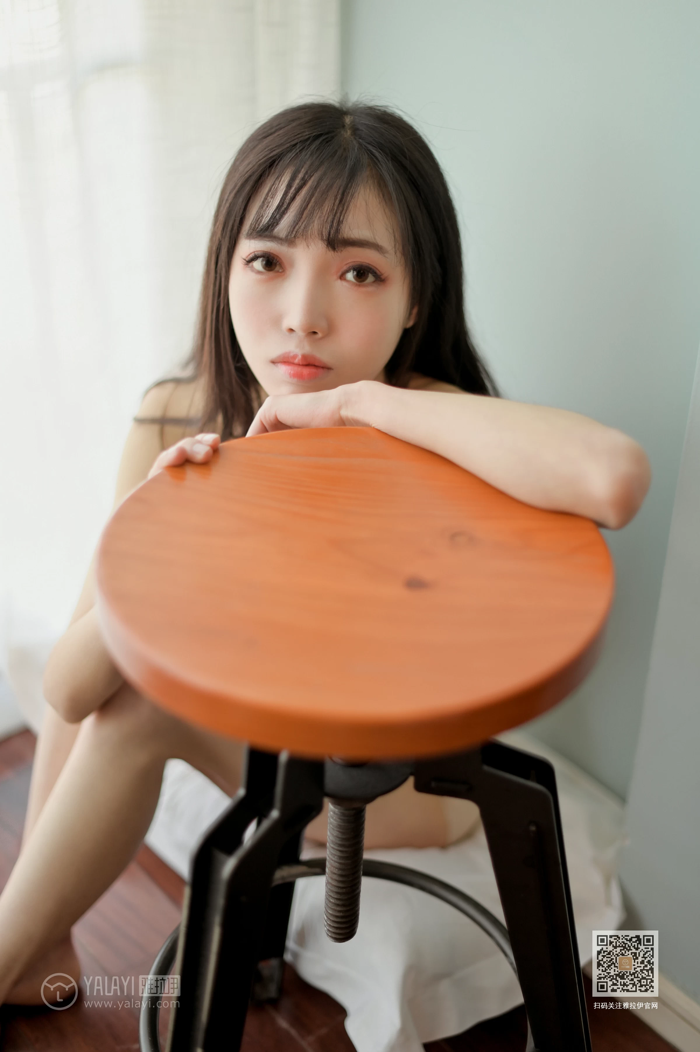 [YALAYI雅拉伊]Vol.469 冰肌白波 软软 白色蕾丝内衣居家性感私房写真集第8张