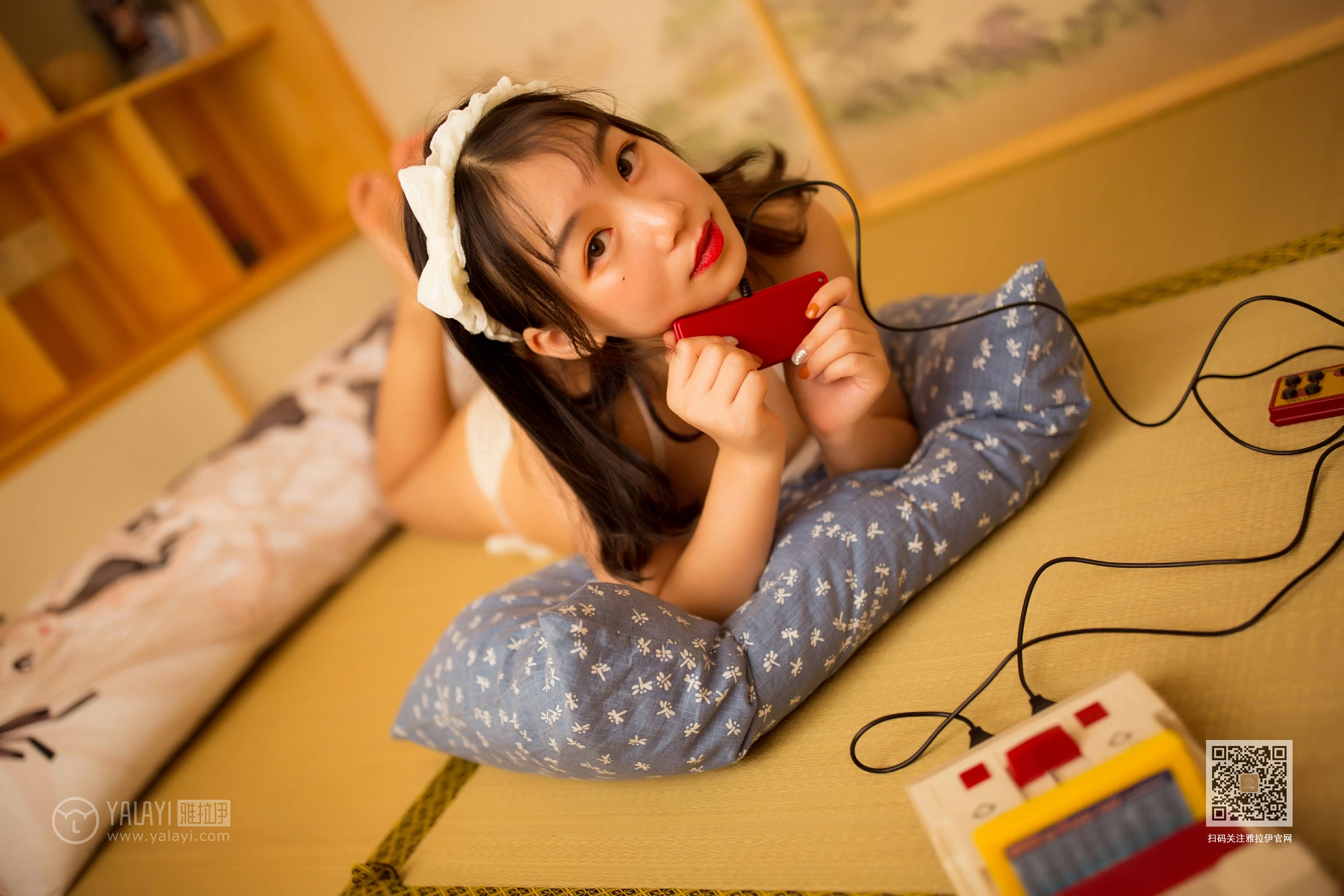 [YALAYI雅拉伊]Vol.530 燃 苗婷婷 白色情趣内衣性感私房写真集第7张