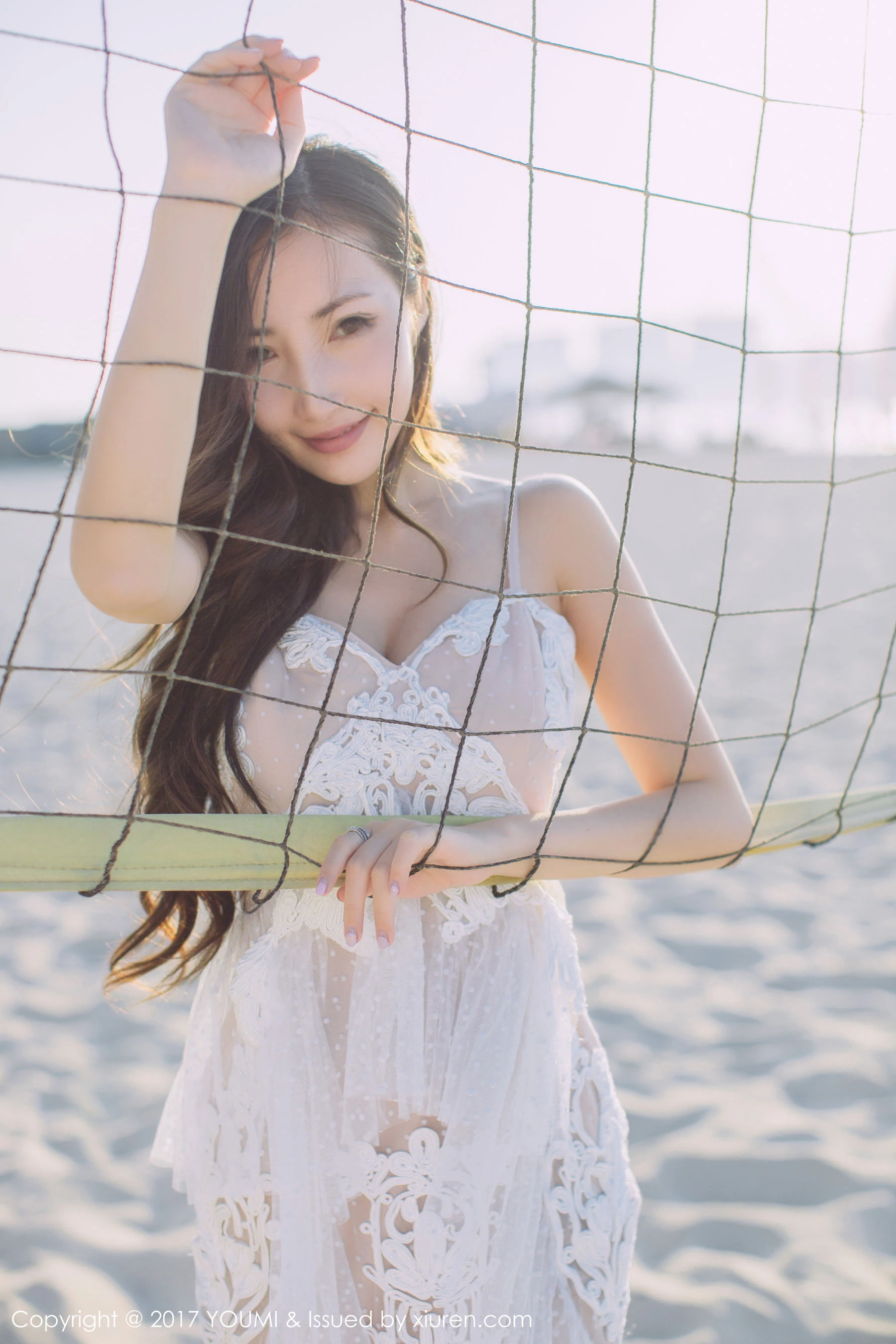  Yumi-尤美《蓝天银滩白云佳人美》 尤蜜荟 VOL.088第8张