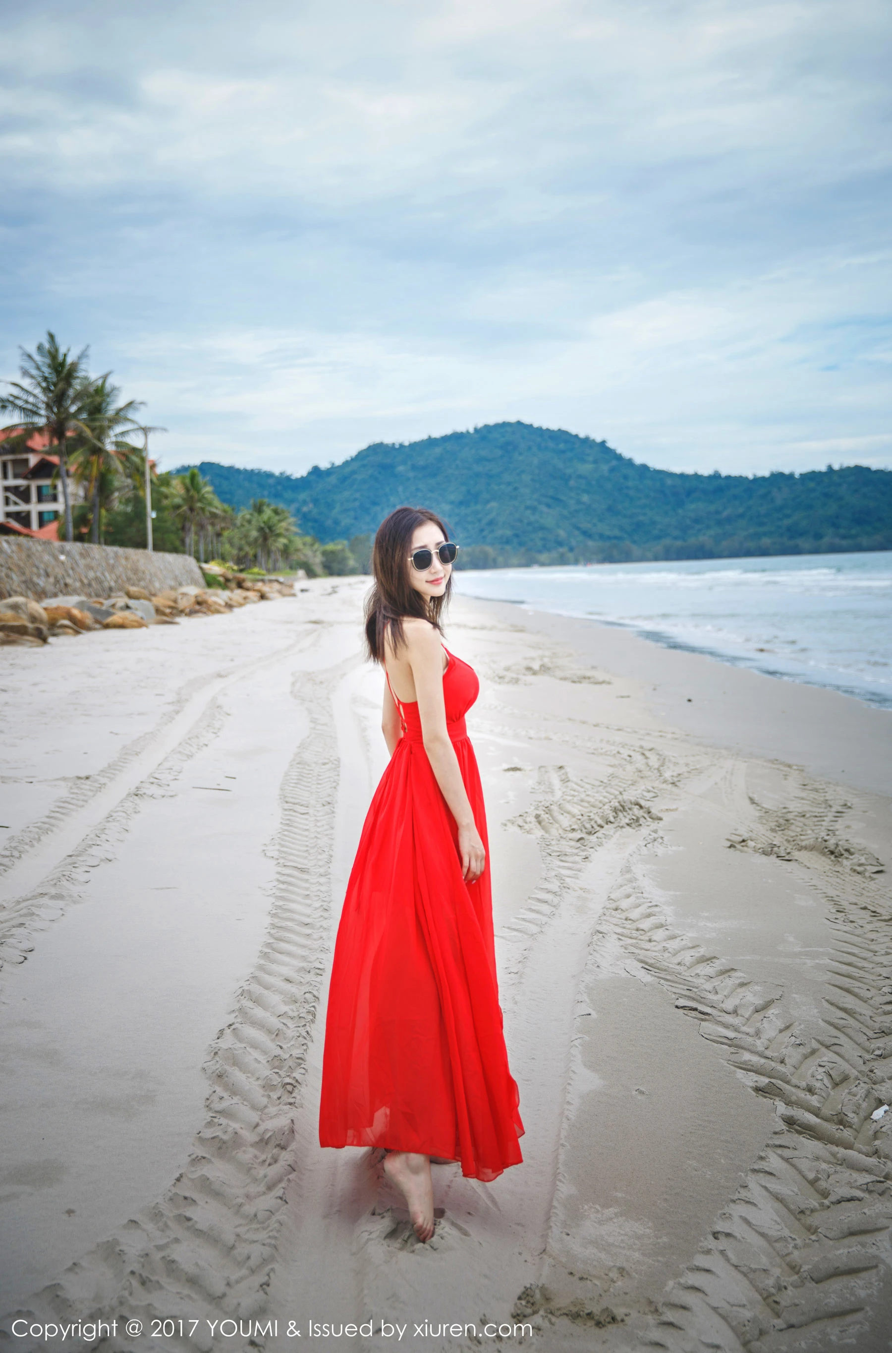  Yumi-尤美《沙巴旅拍第1套》 尤蜜荟YouMi Vol.028第4张