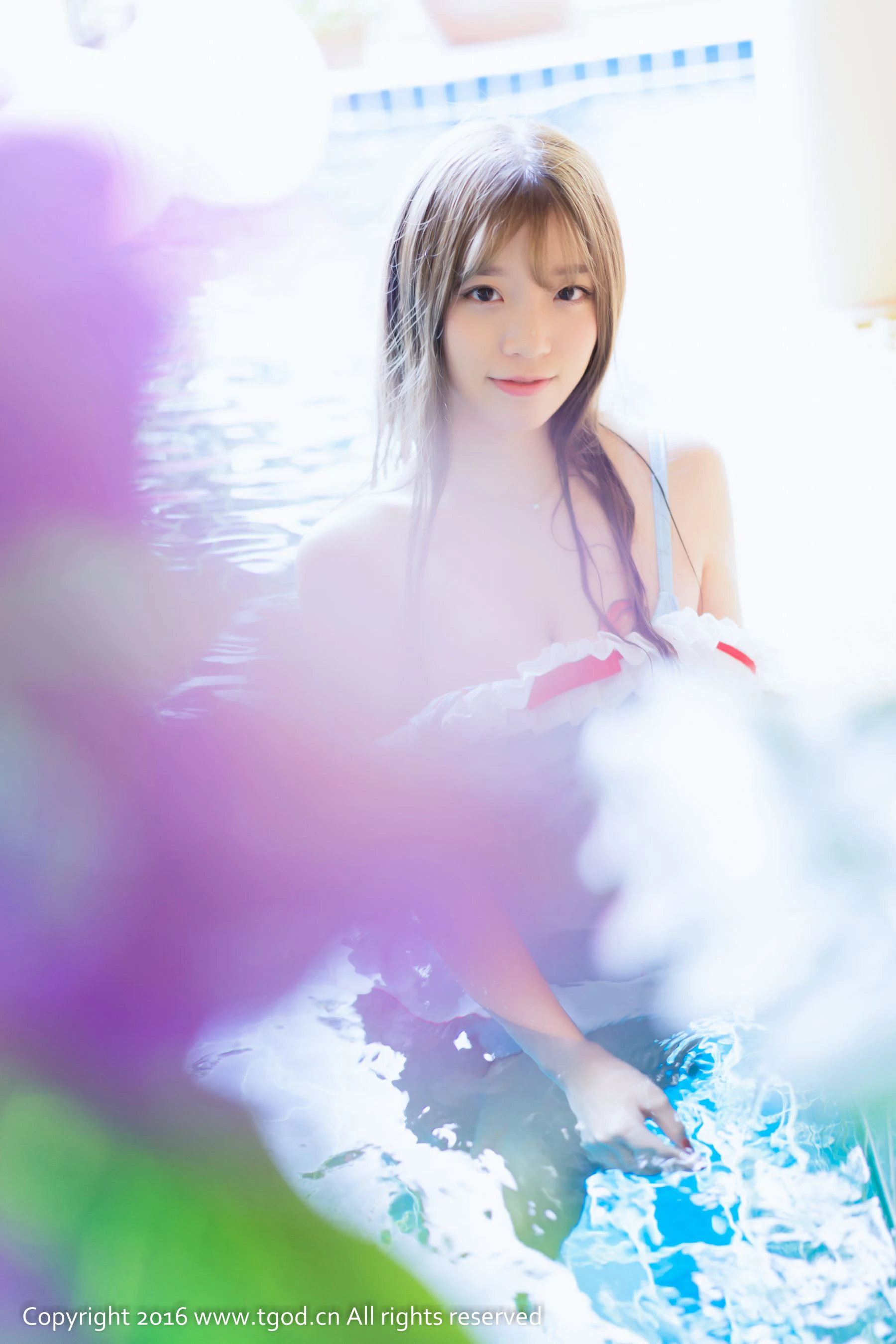  程彤颜《苏梅岛旅拍》绝美清新美少女 推女神/尤蜜荟第5张