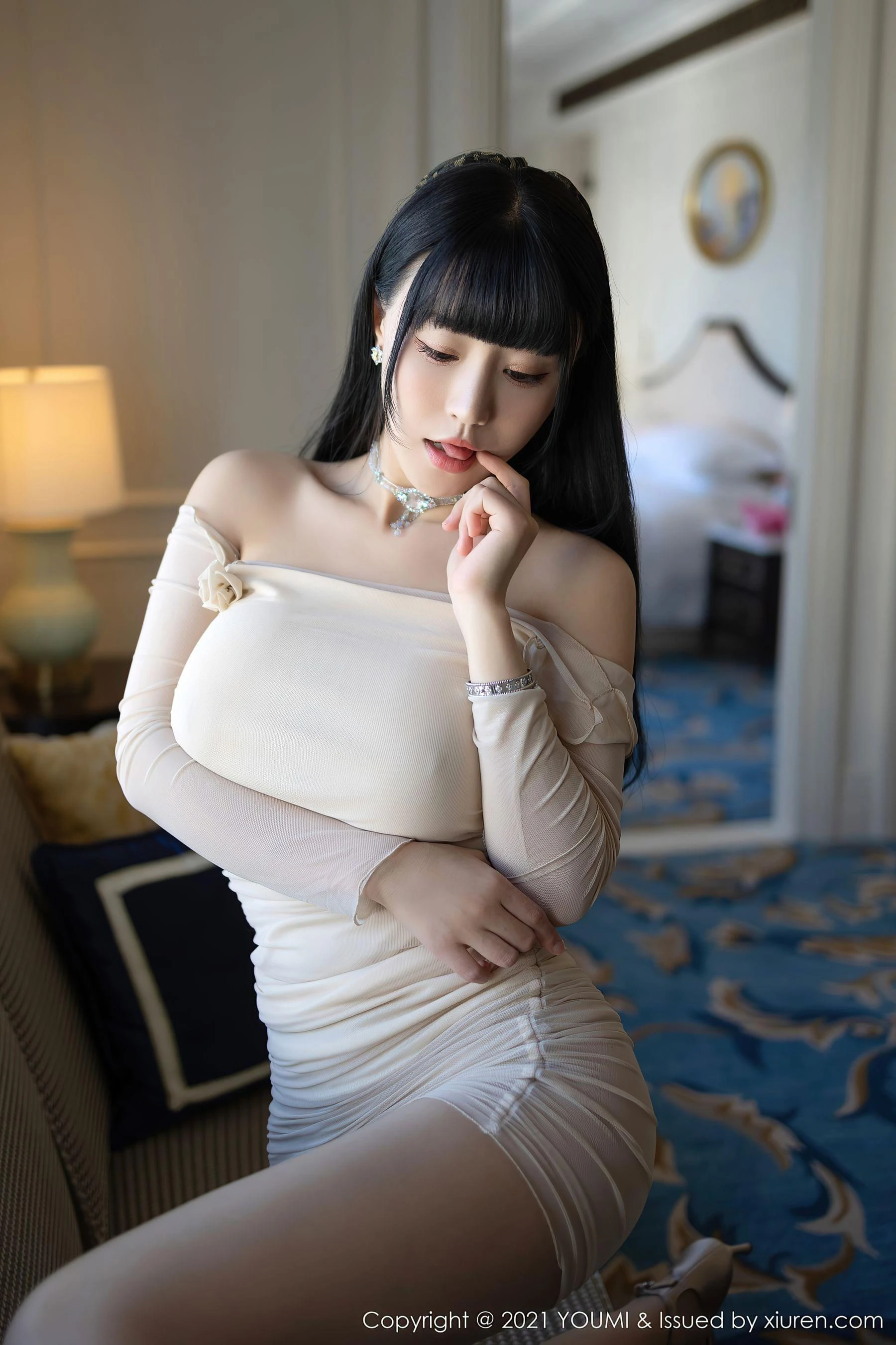 尤蜜荟YouMi Vol.586 朱可儿Flower第7张